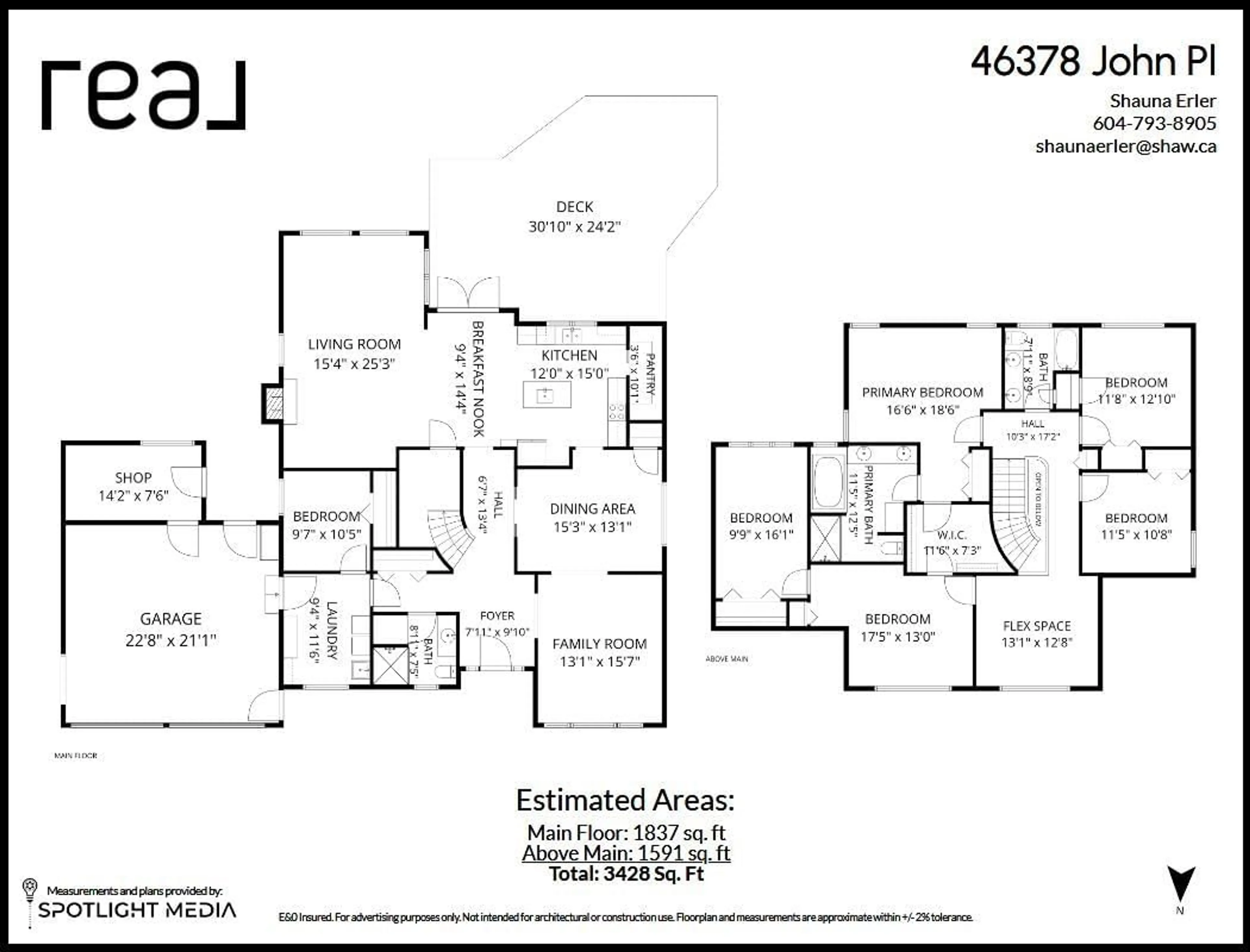 Floor plan for 46378 JOHN PLACE, Chilliwack British Columbia V2R3S6