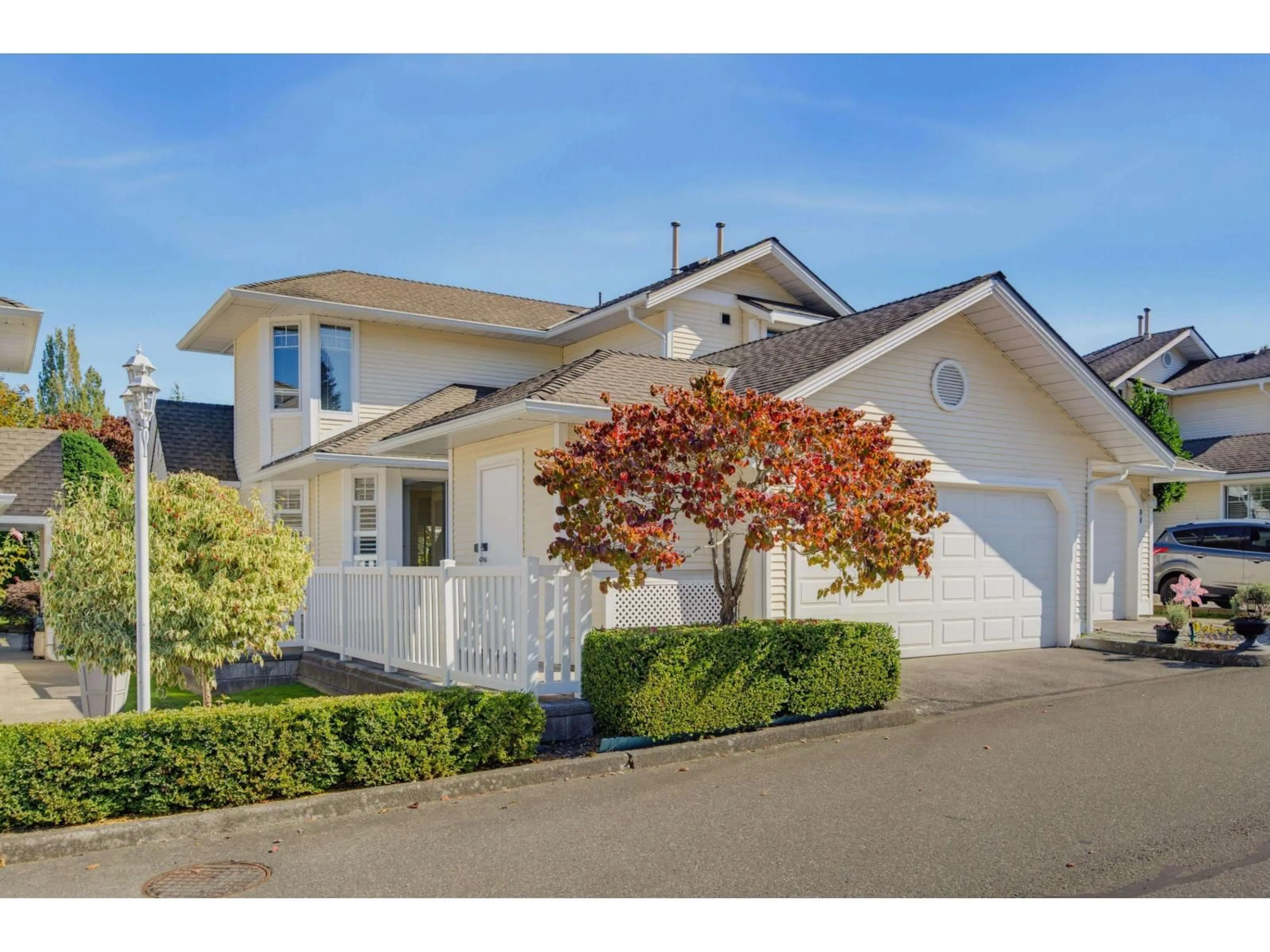 Home with vinyl exterior material, street for 97 - 8737 212 STREET, Langley British Columbia V1M2C8