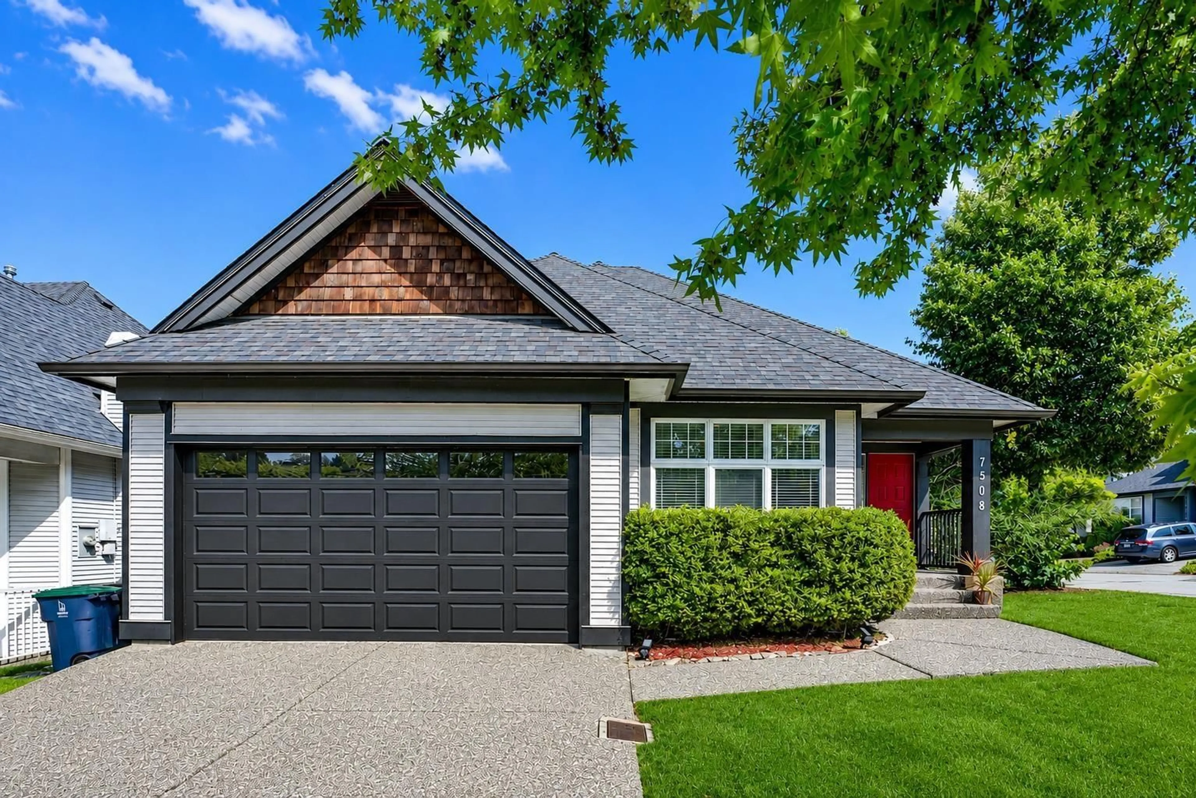 Home with brick exterior material, street for 7508 146 STREET, Surrey British Columbia V3S8T9