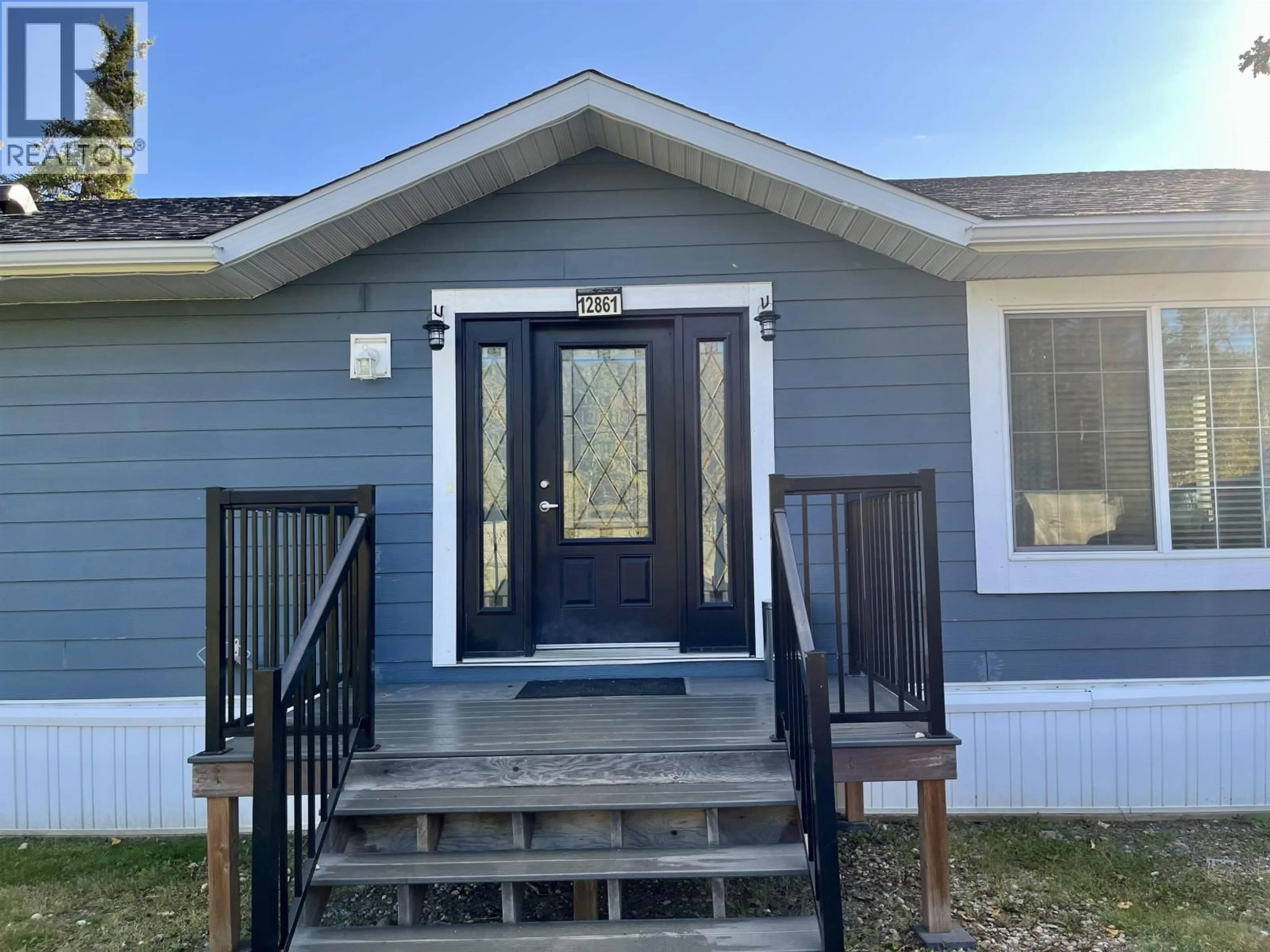 Home with vinyl exterior material, street for 12861 FLEET STREET, Fort St. John British Columbia V0C1H0