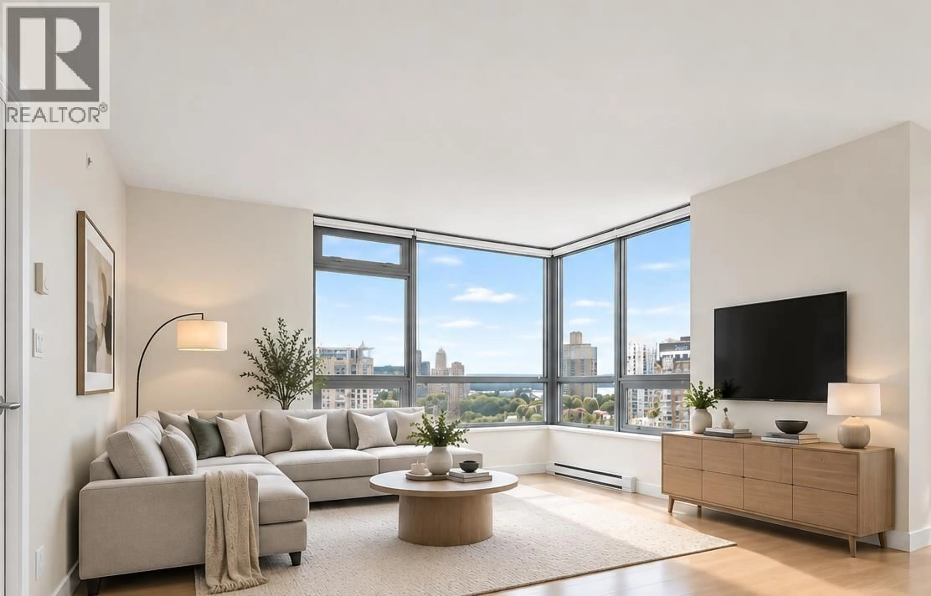 Living room with furniture, unknown for 1601 - 1308 HORNBY STREET, Vancouver British Columbia V6Z0C5
