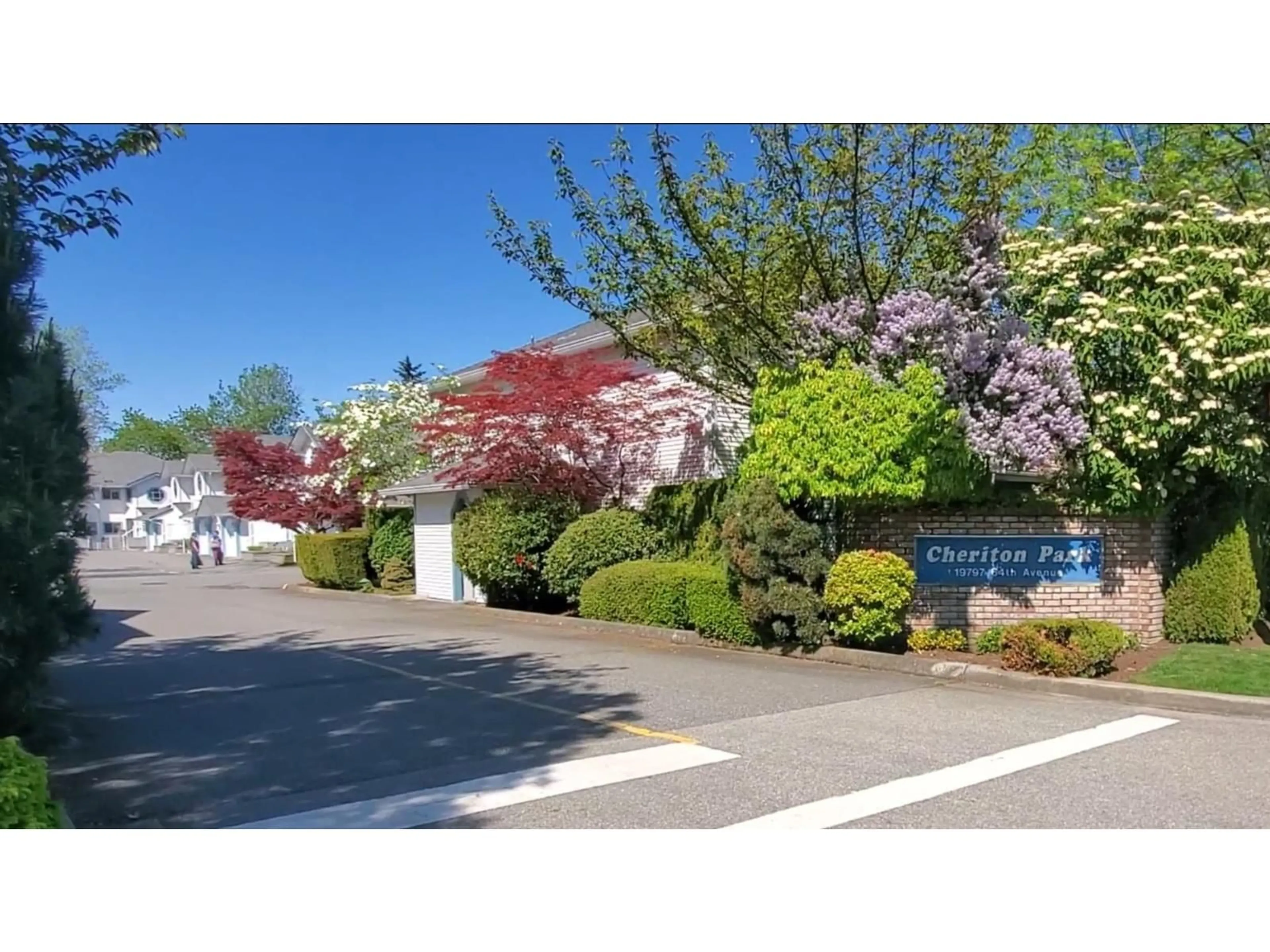 A pic from outside/outdoor area/front of a property/back of a property/a pic from drone, street for 18 - 19797 64 AVENUE, Langley British Columbia V2Y1G9