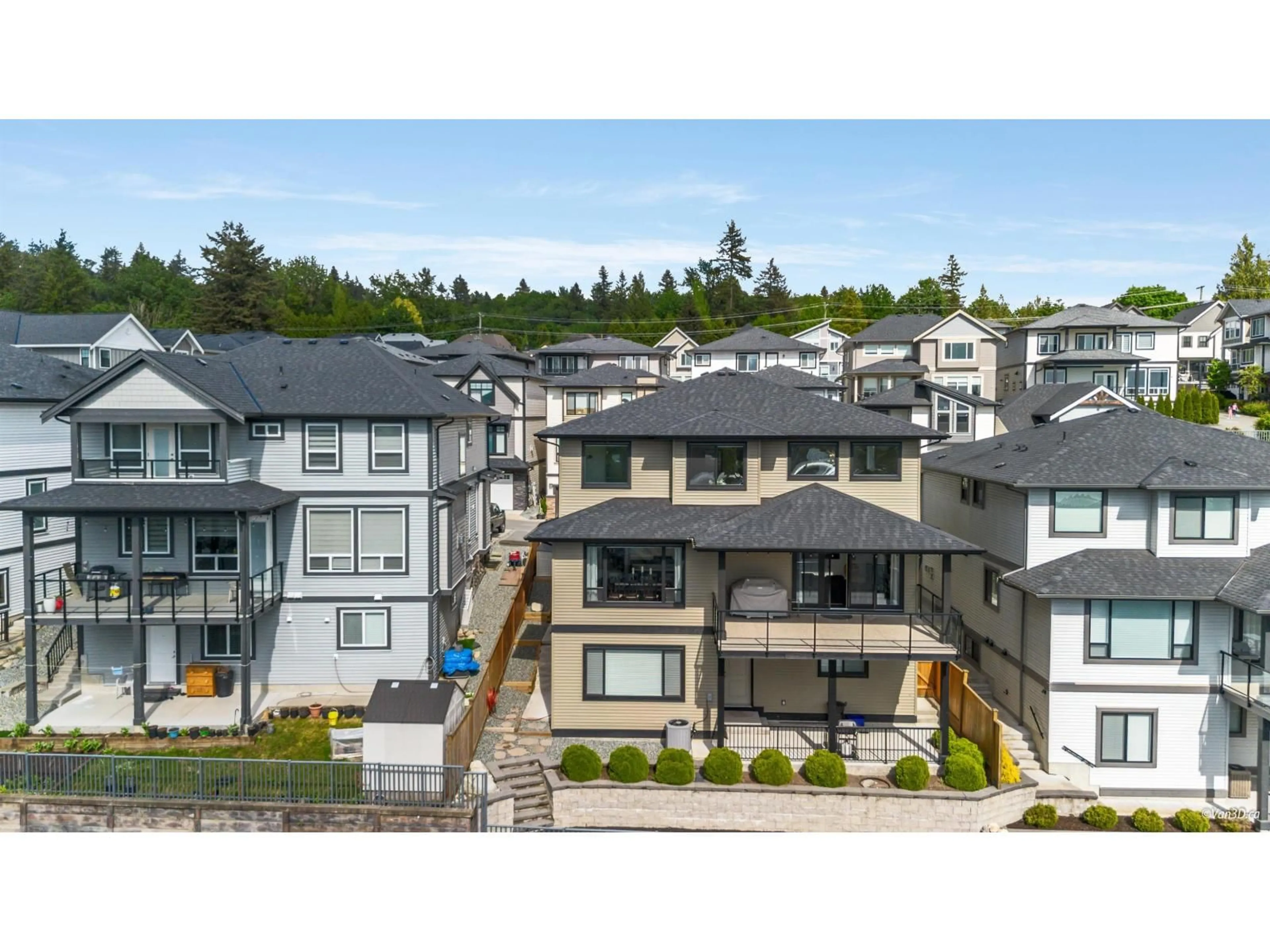 A pic from outside/outdoor area/front of a property/back of a property/a pic from drone, mountain view for 39 - 4295 OLD CLAYBURN ROAD, Abbotsford British Columbia V3G0G4