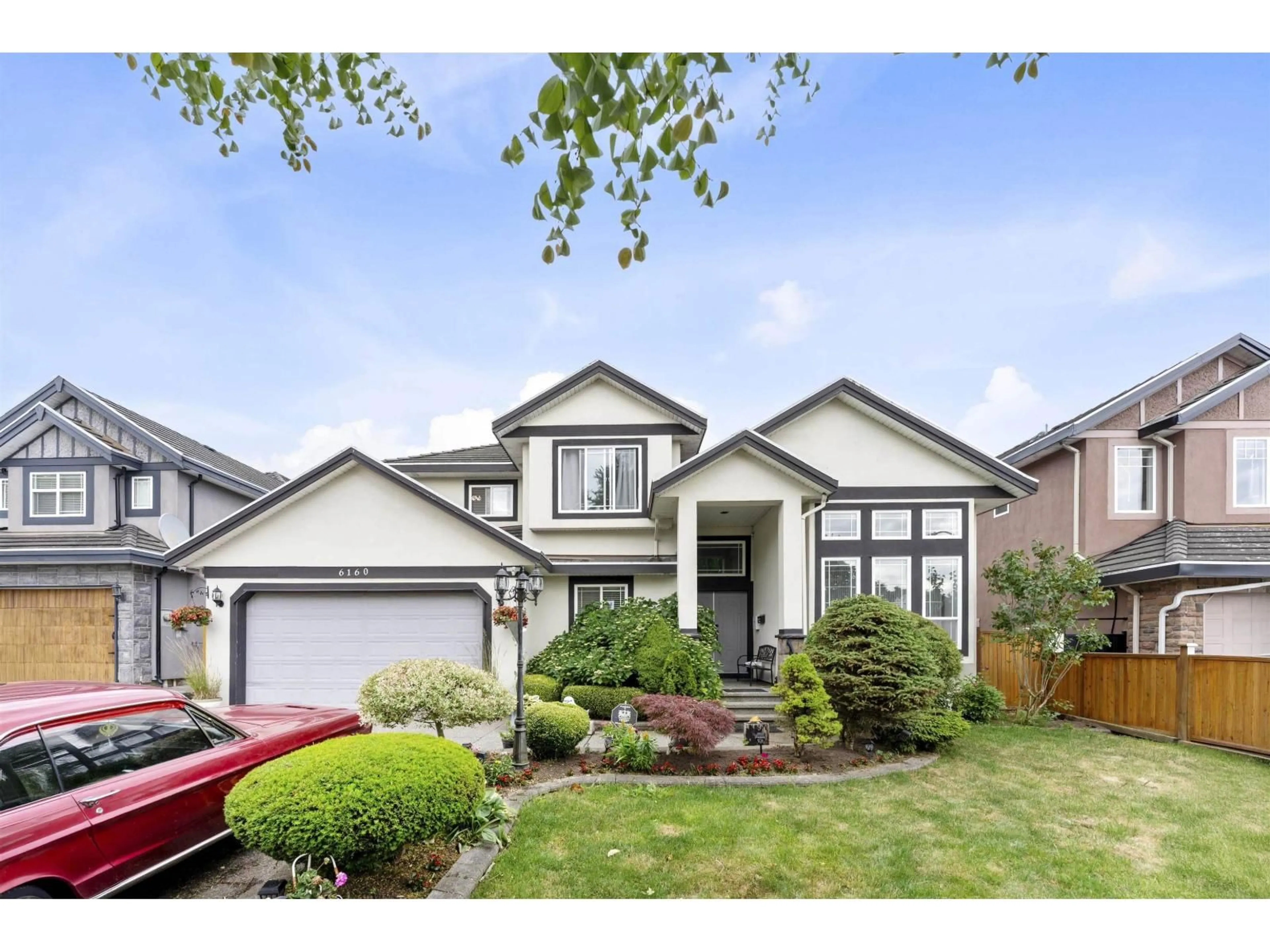 Home with vinyl exterior material, street for 6160 127 STREET, Surrey British Columbia V3X3M6