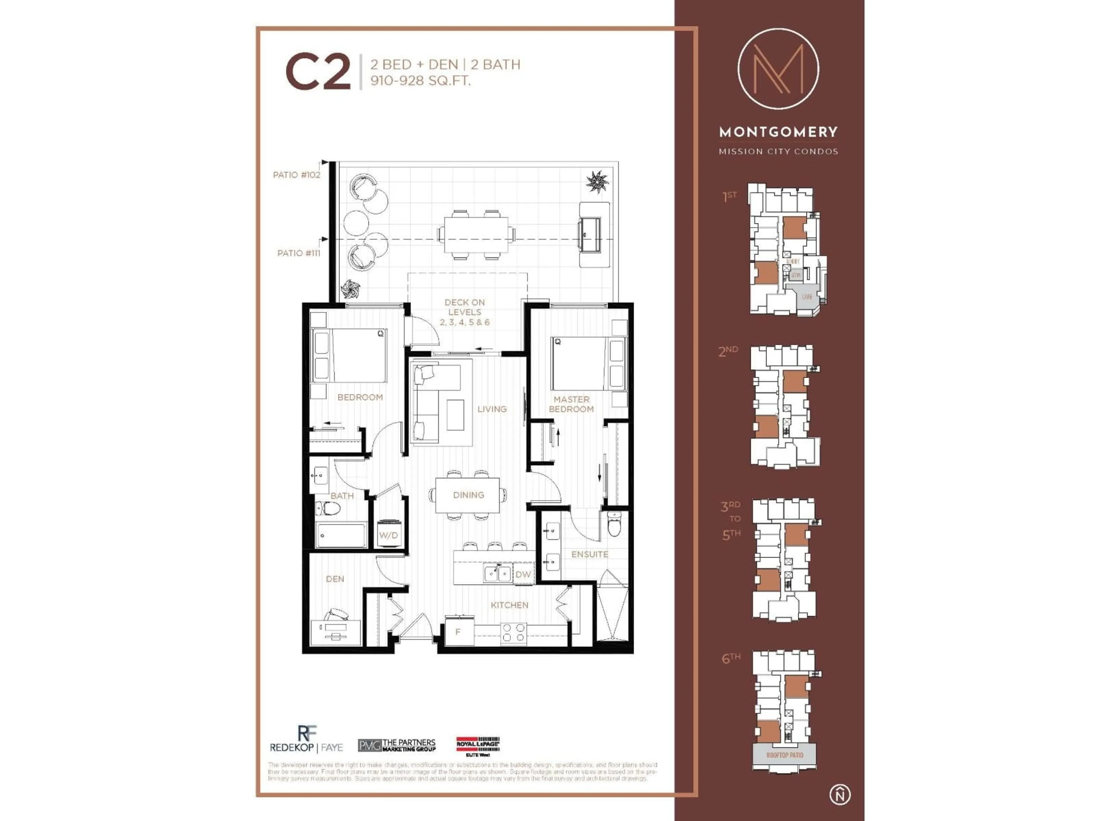 Floor plan for 202 - 7375 HORNE STREET, Mission British Columbia V0V0V0