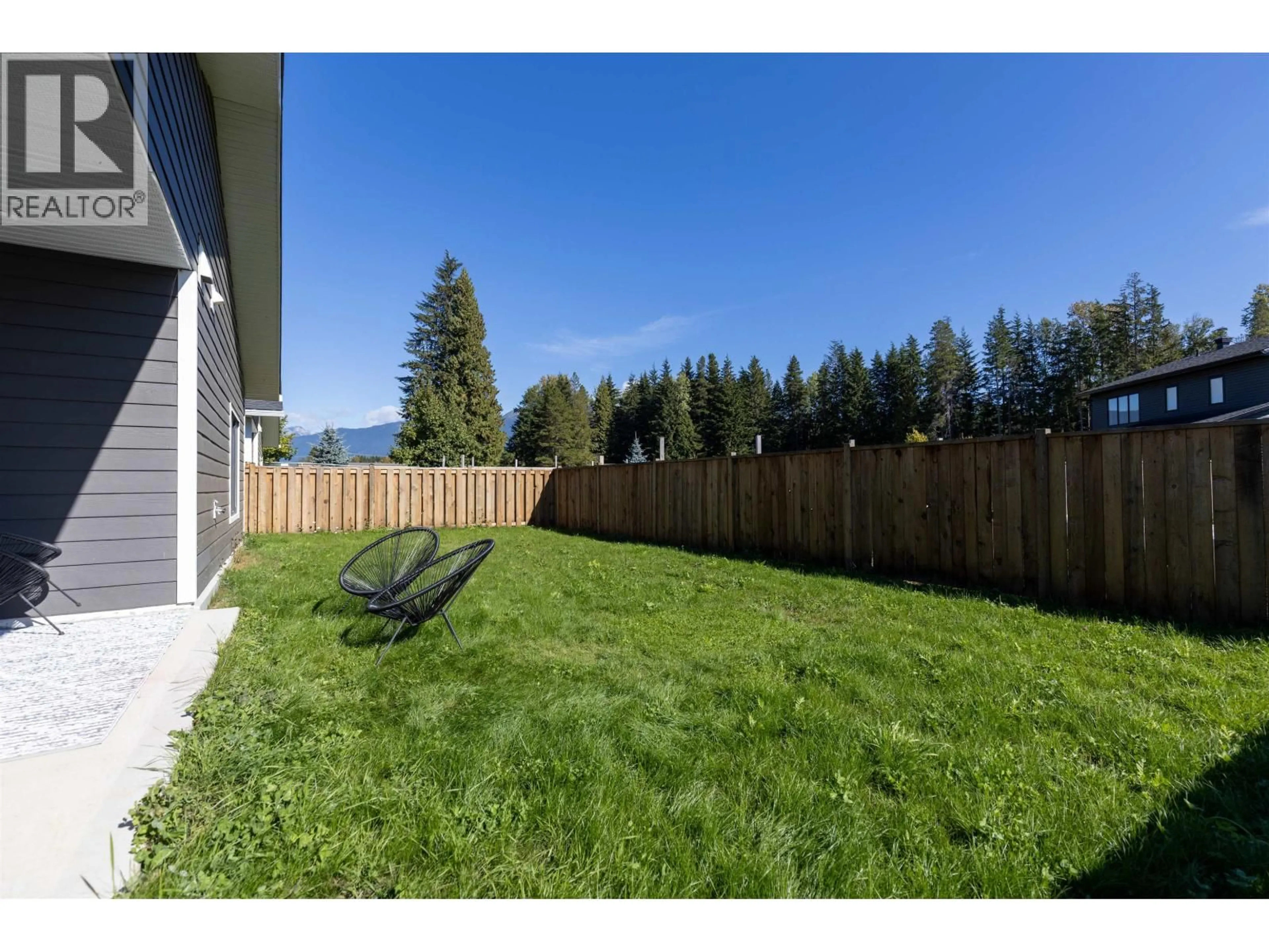 Patio, forest/trees view for 4020 THOMAS STREET, Terrace British Columbia V8G0L3