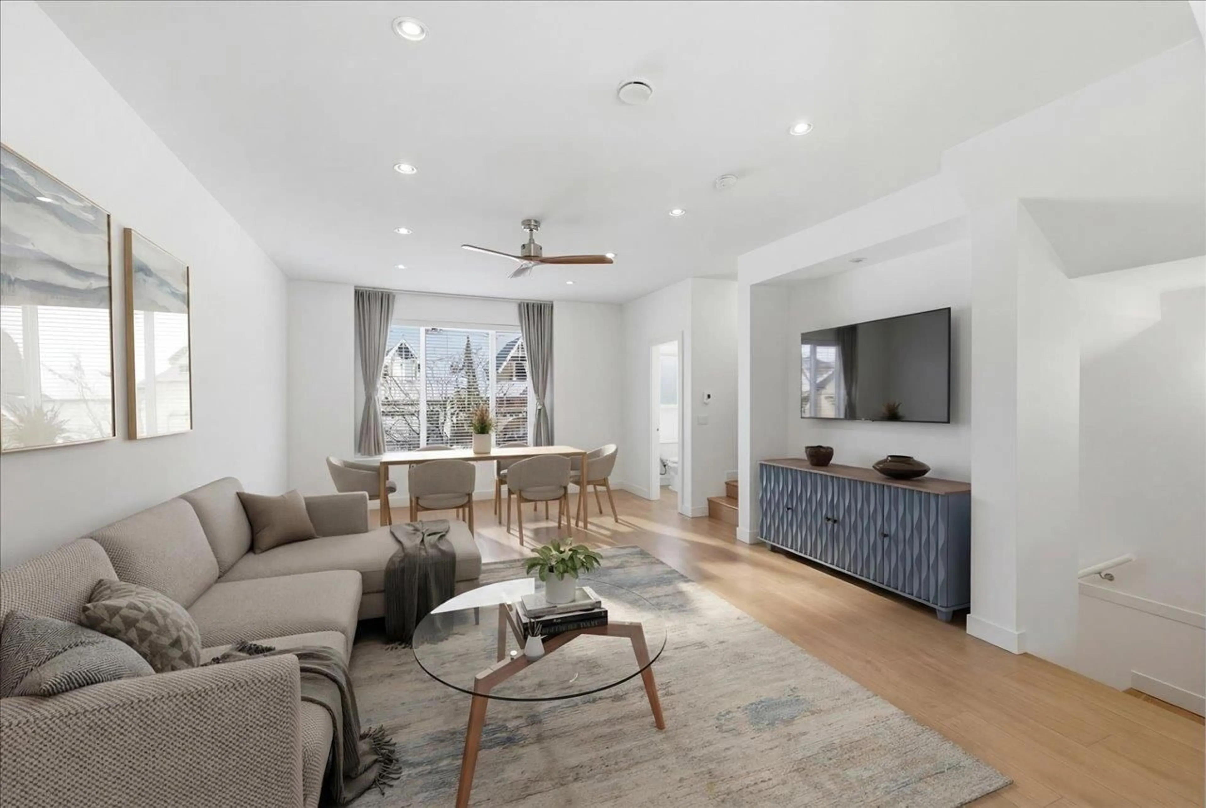 Living room with furniture, unknown for 14 - 288 171 STREET, Surrey British Columbia V3Z9P5
