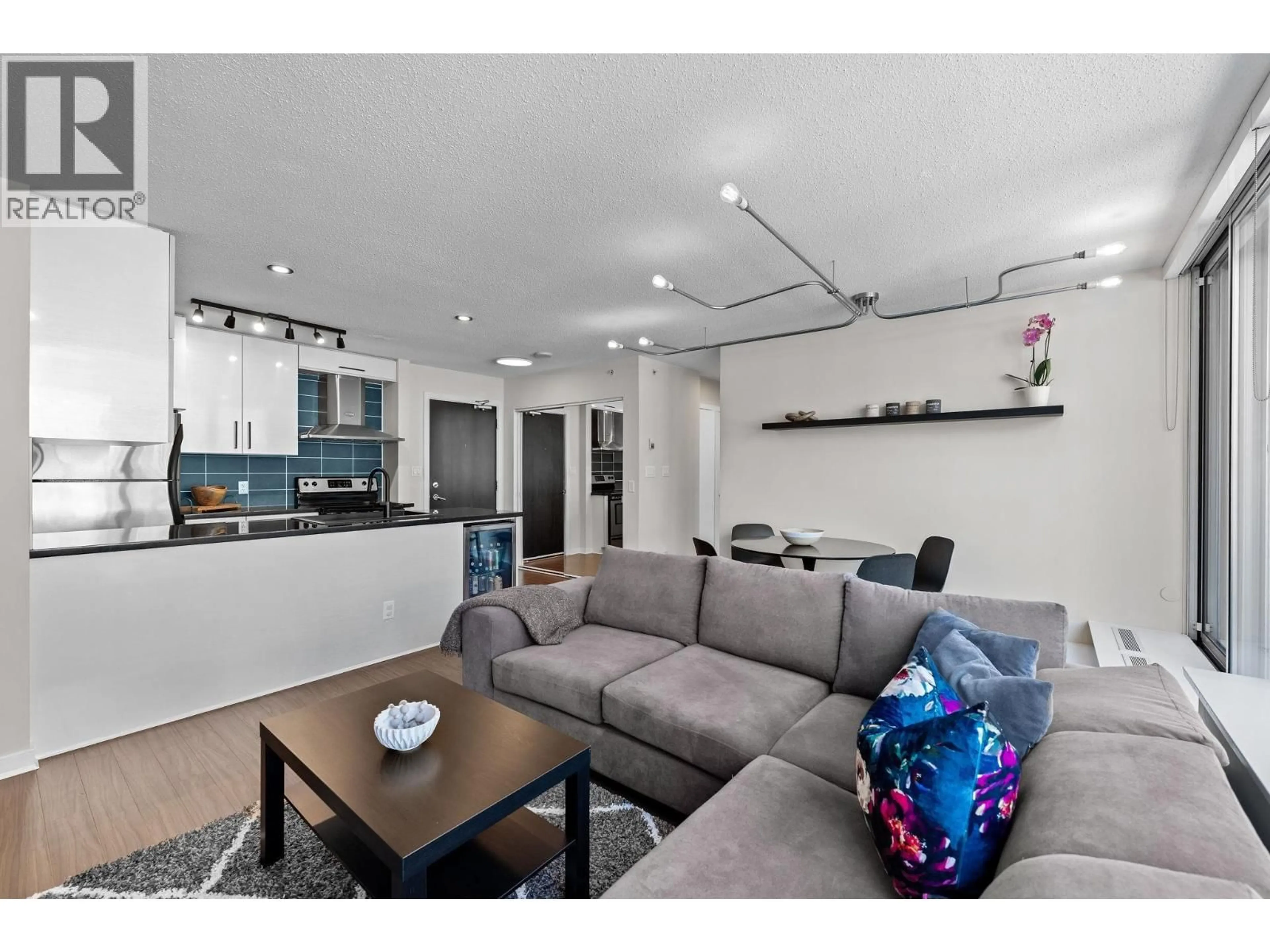 Living room with furniture, unknown for 306 - 633 ABBOTT STREET, Vancouver British Columbia V6B0J3
