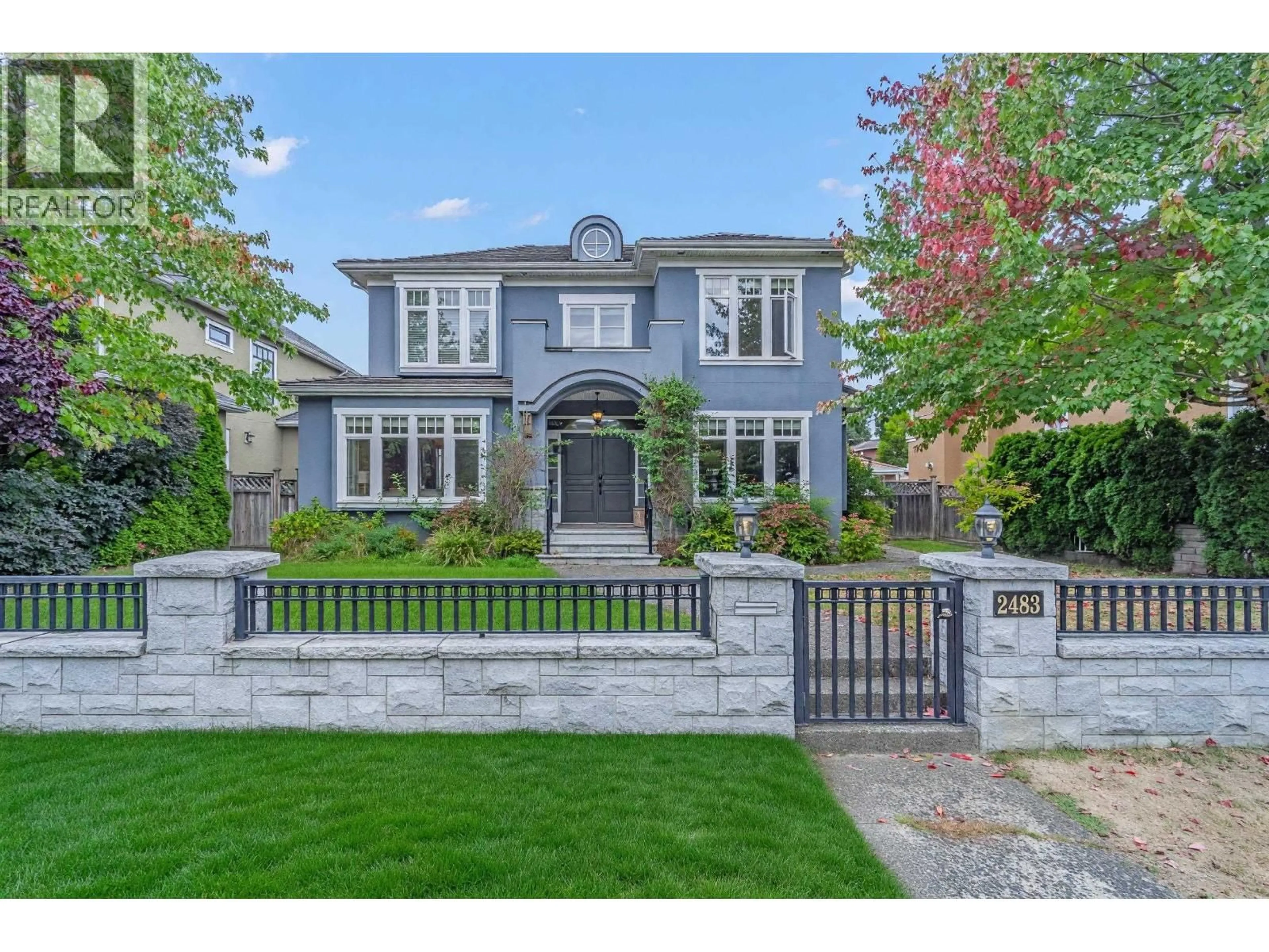 Home with brick exterior material, street for 2483 22ND AVENUE, Vancouver British Columbia V6L1M3