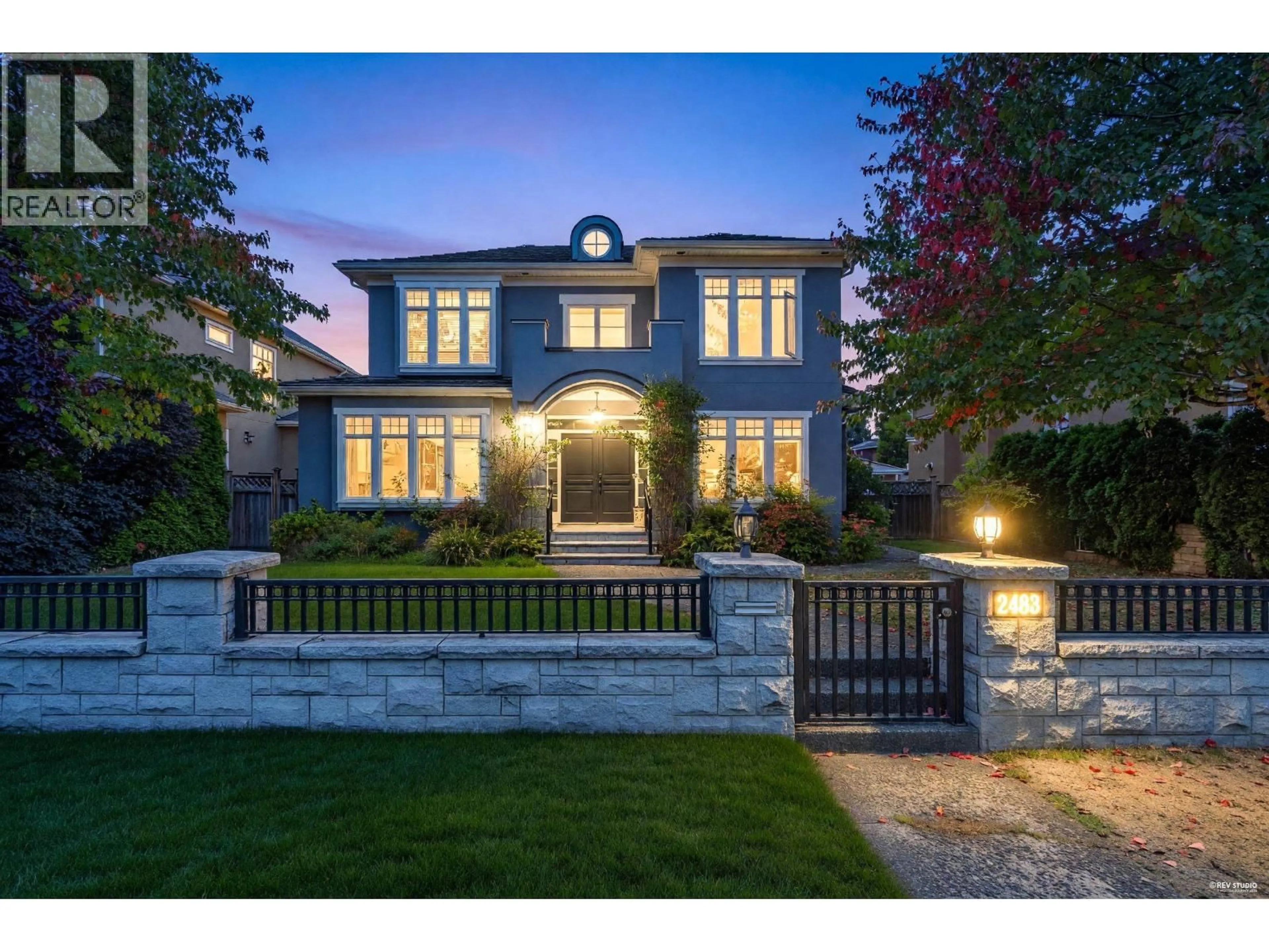 Home with brick exterior material, street for 2483 22ND AVENUE, Vancouver British Columbia V6L1M3