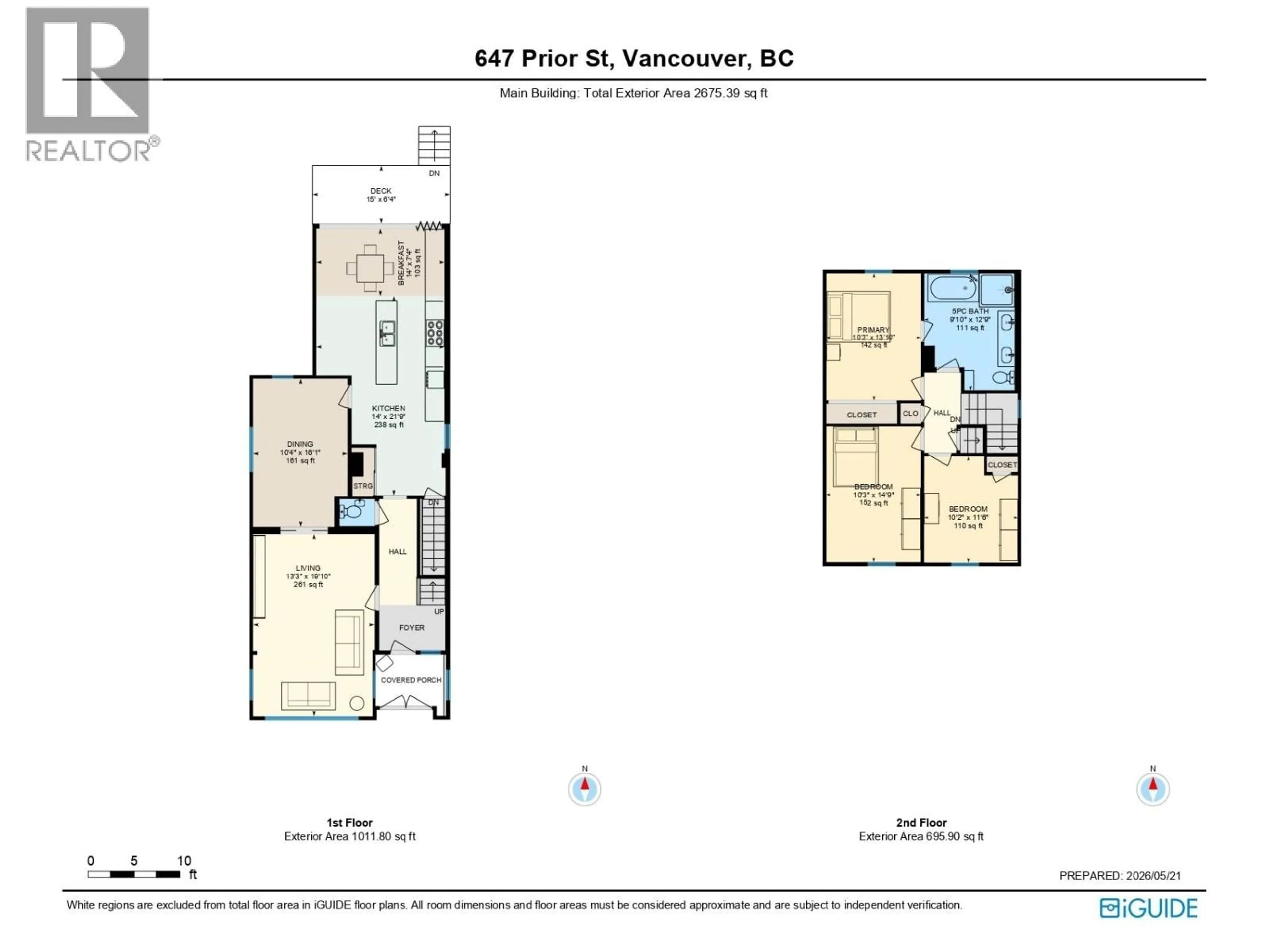 Floor plan for 647 PRIOR STREET, Vancouver British Columbia V6A2G7