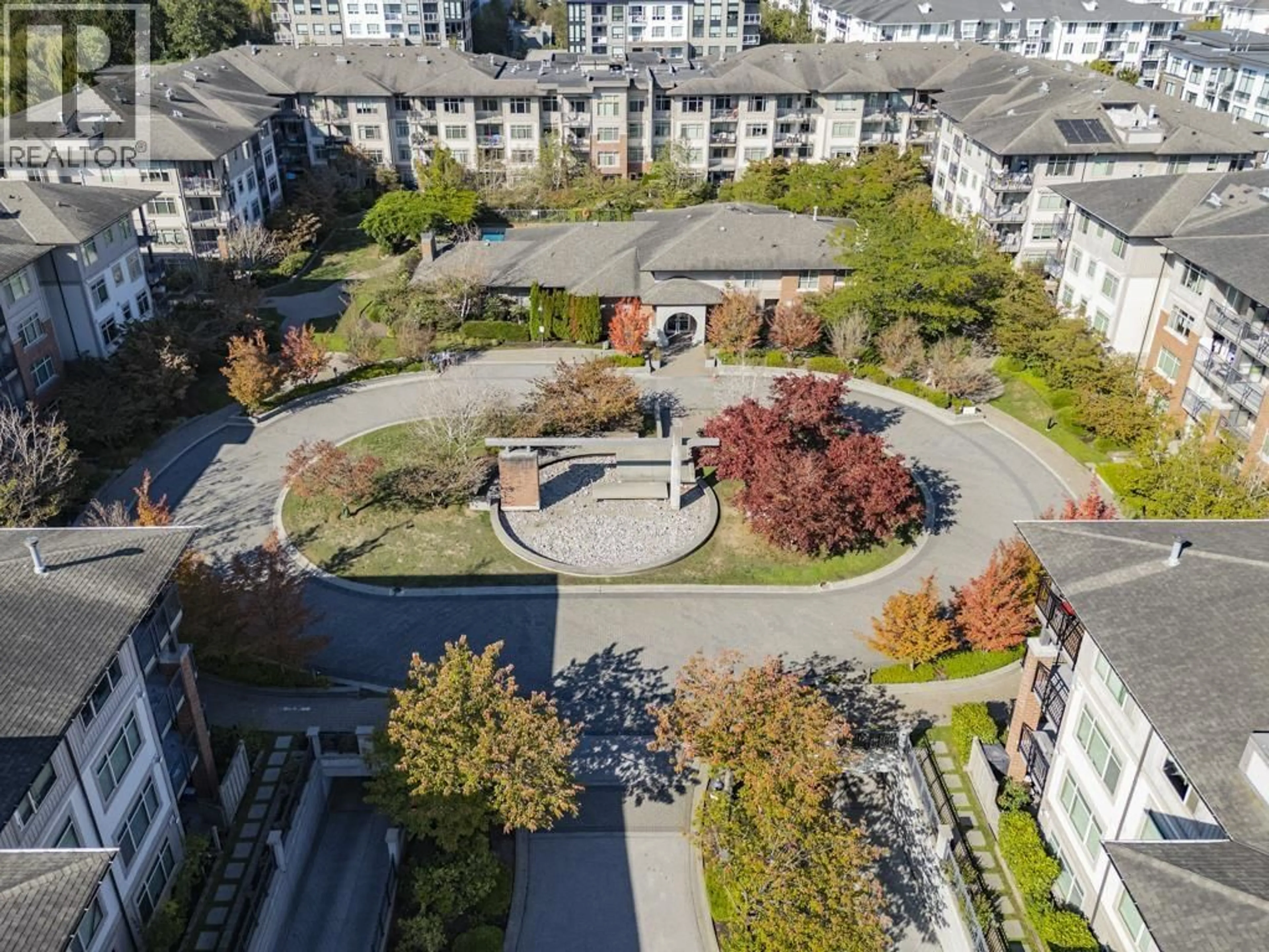 A pic from outside/outdoor area/front of a property/back of a property/a pic from drone, city buildings view from balcony for 108 - 9299 TOMICKI AVENUE, Richmond British Columbia V6X0C5