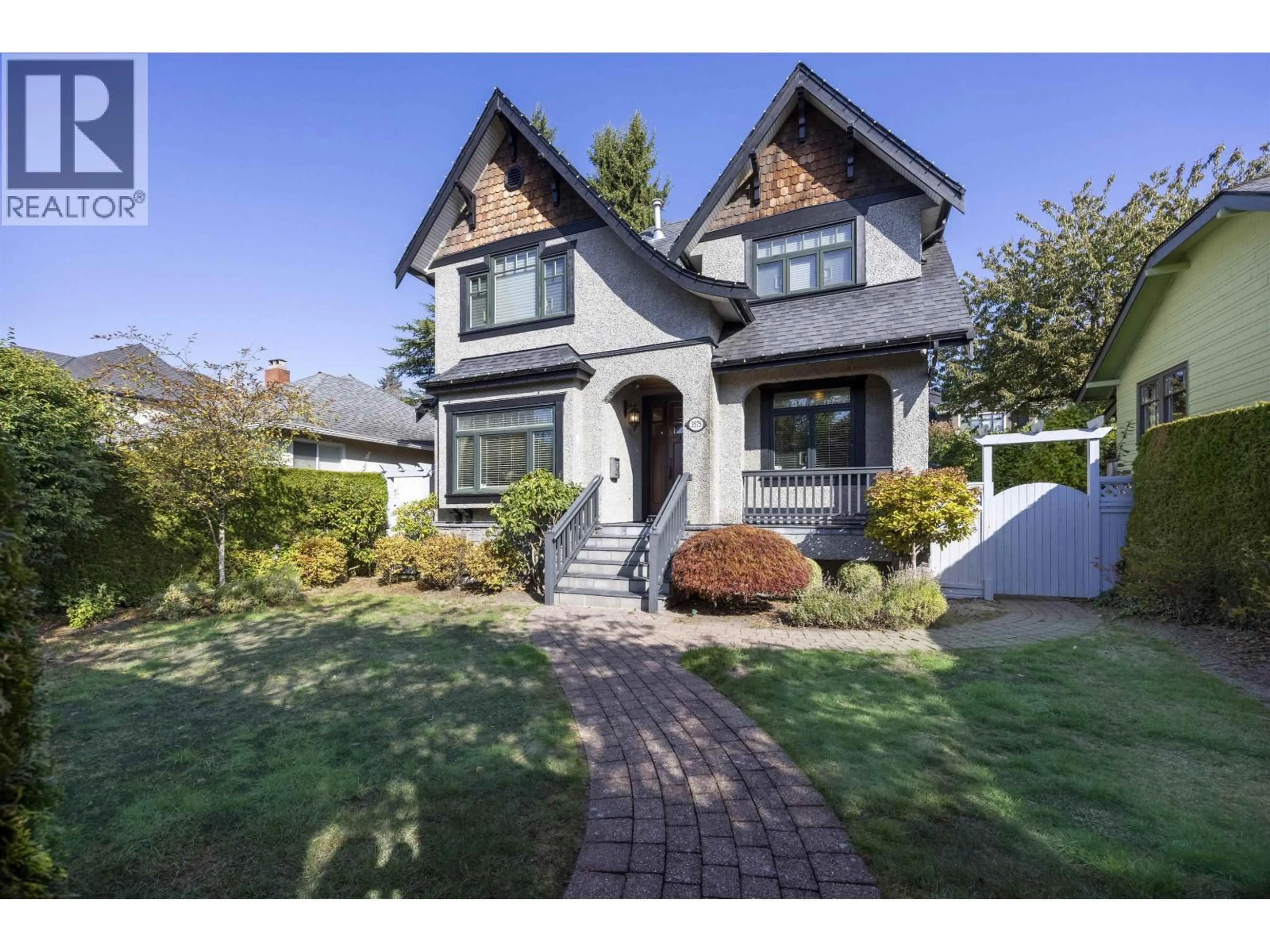 Home with brick exterior material, street for 3575 38TH AVENUE, Vancouver British Columbia V6N2X9