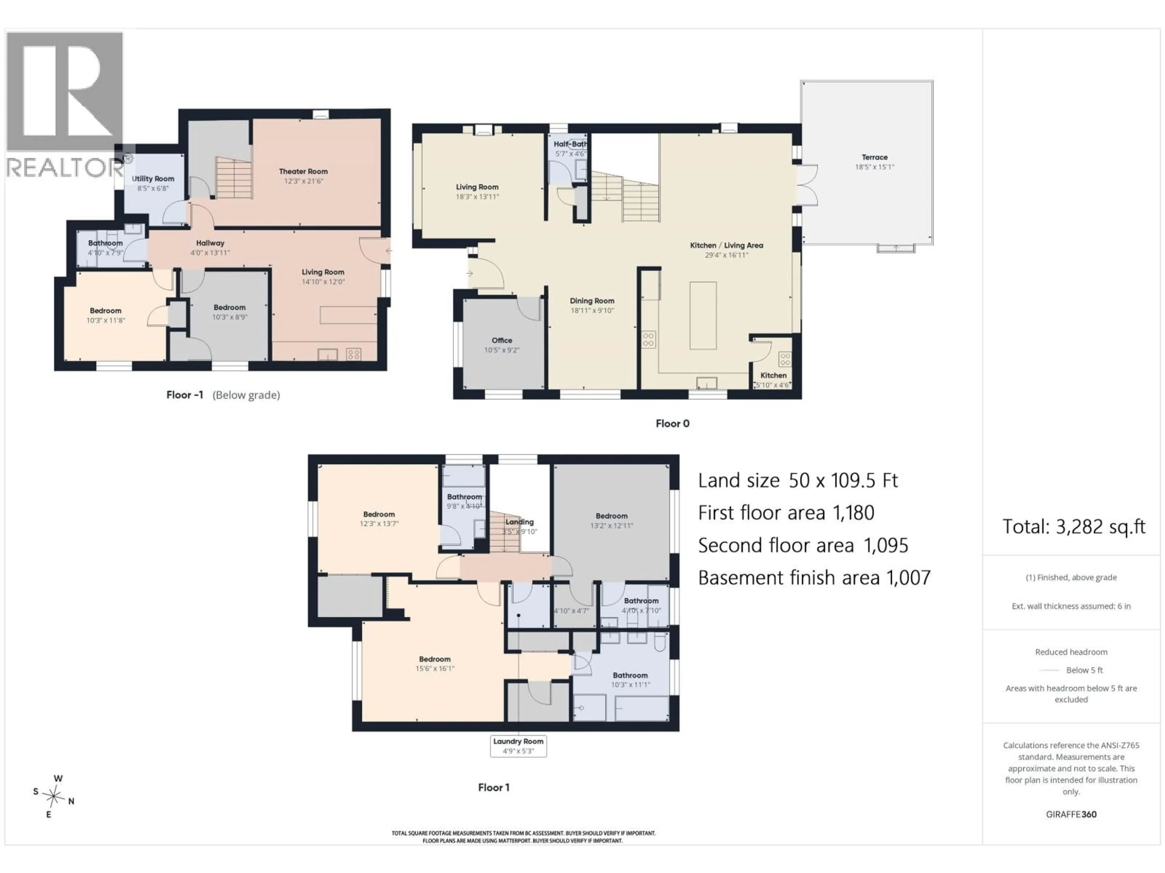 Floor plan for 3575 38TH AVENUE, Vancouver British Columbia V6N2X9