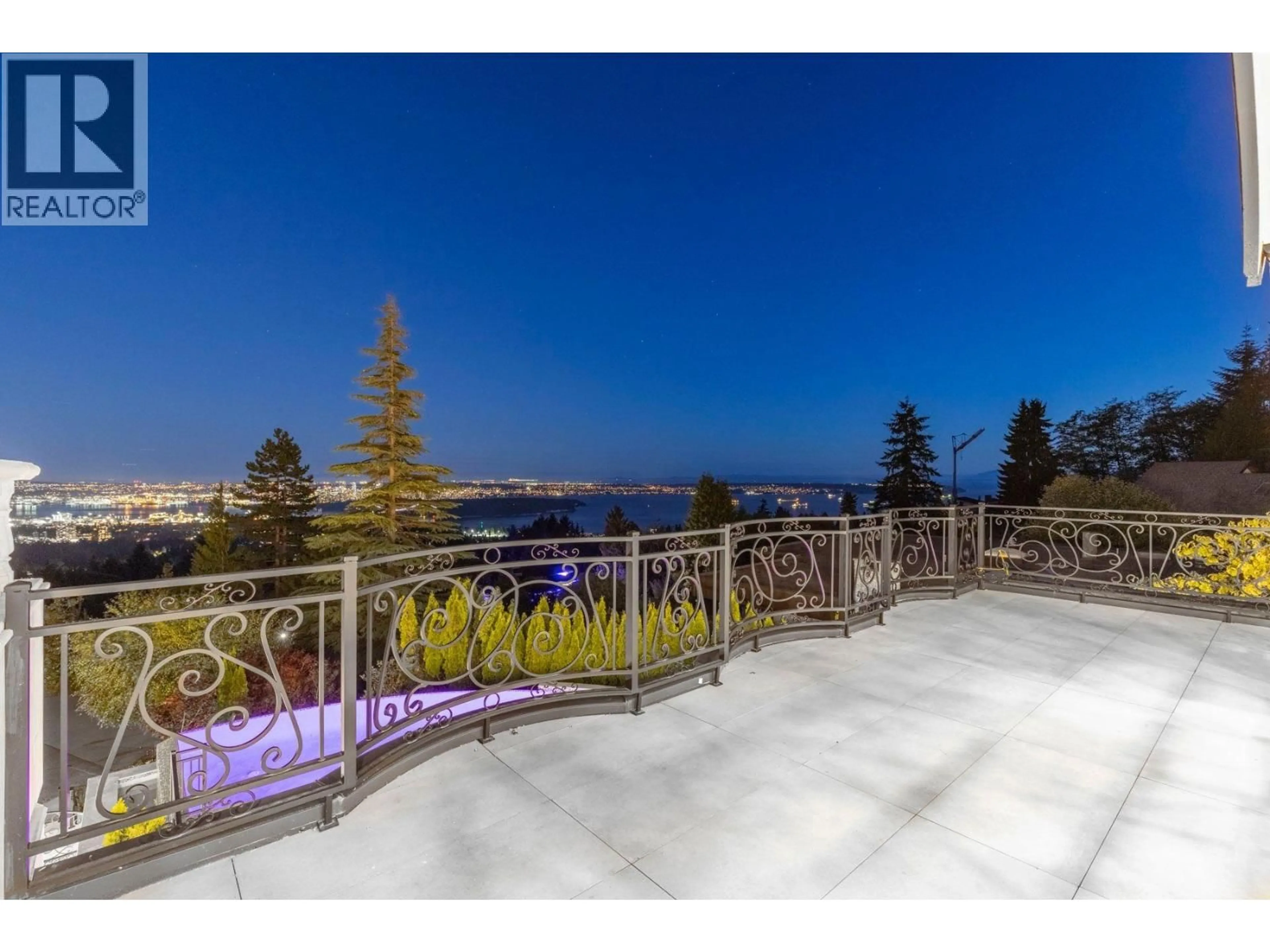 Patio, water/lake/river/ocean view for 1445 SANDHURST PLACE, West Vancouver British Columbia V7S2P4