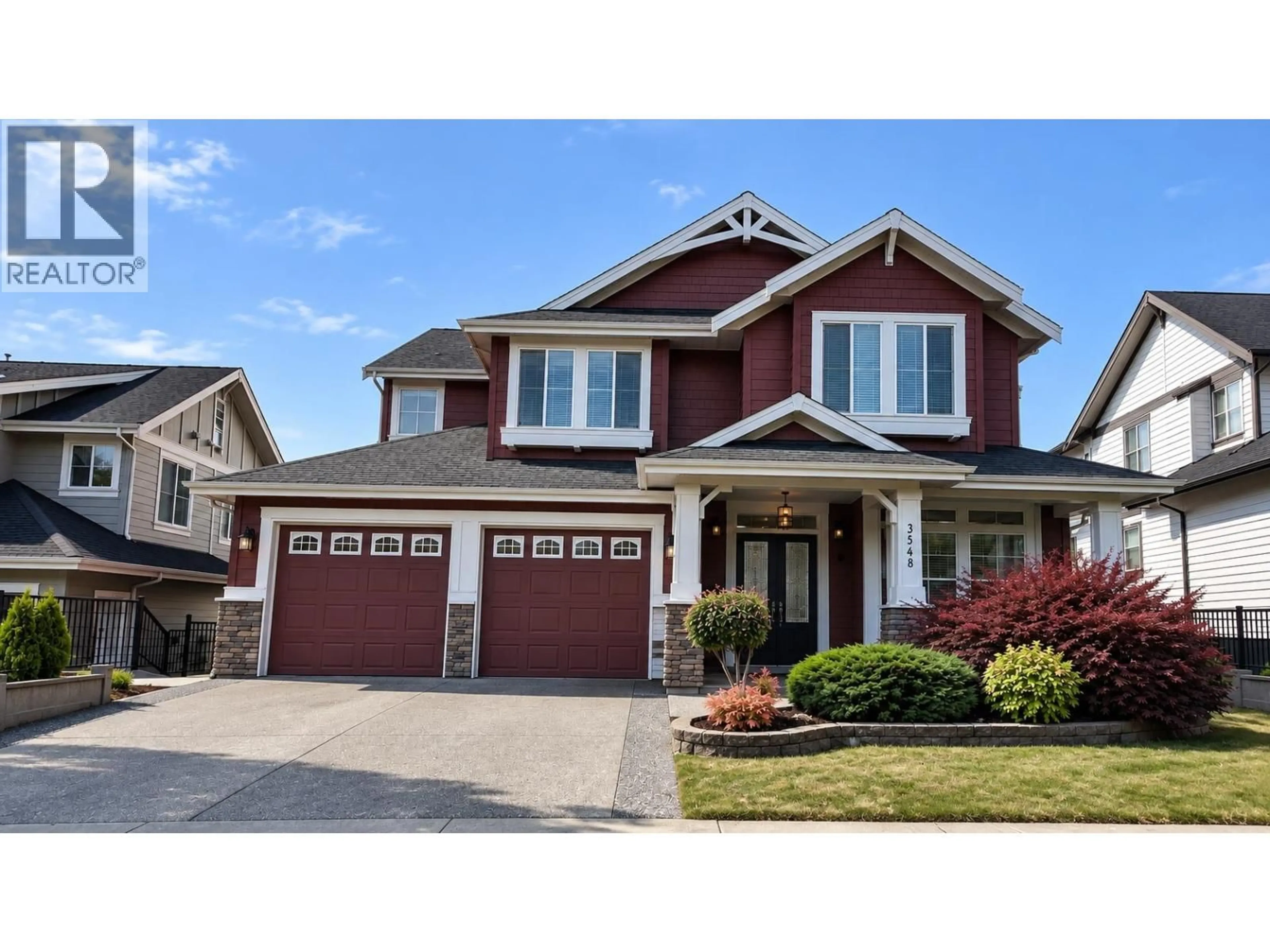 Home with vinyl exterior material, street for 3548 HIGHLAND DRIVE, Coquitlam British Columbia V3E0K2