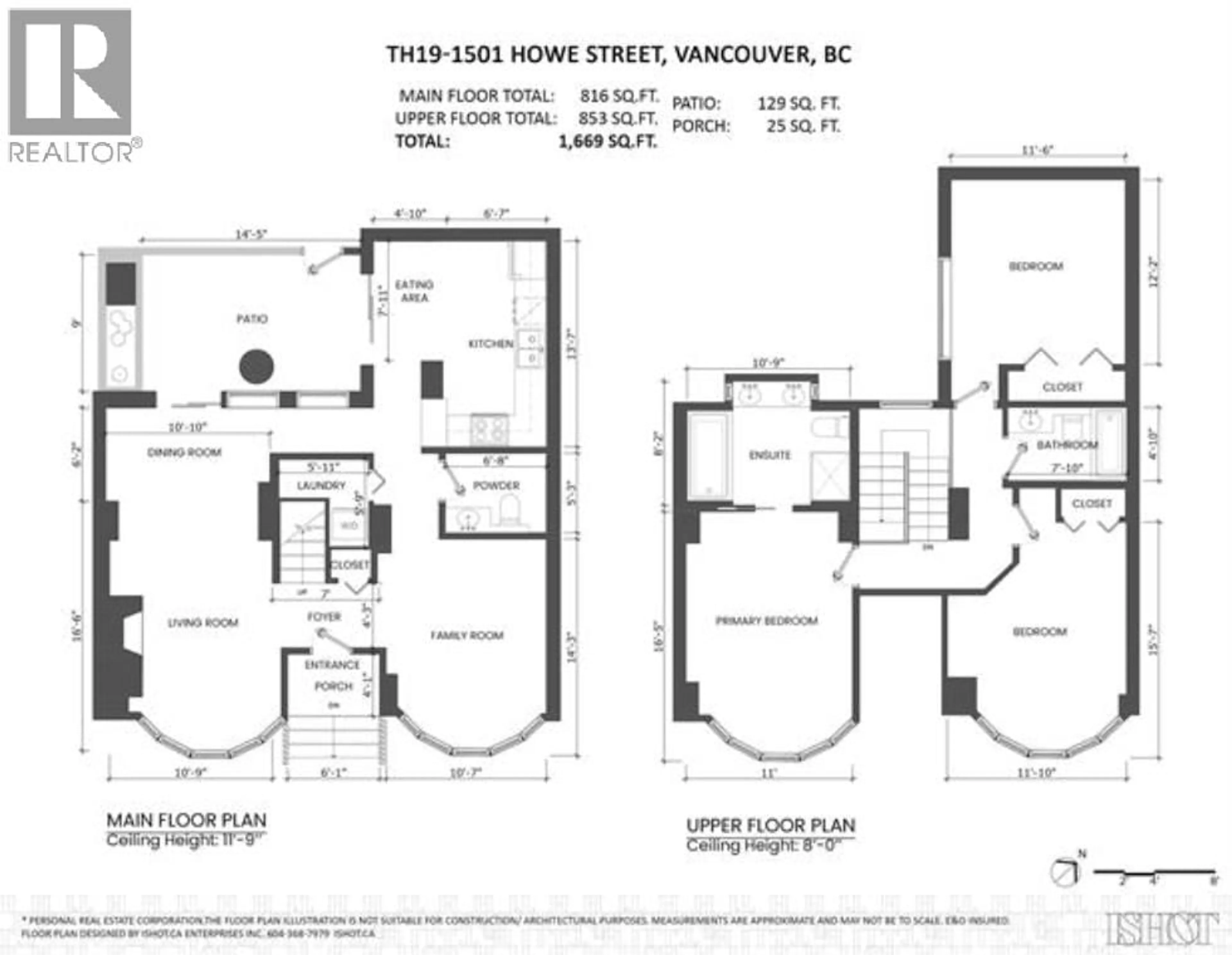 Floor plan for T19 - 1501 HOWE STREET, Vancouver British Columbia V6Z2P8