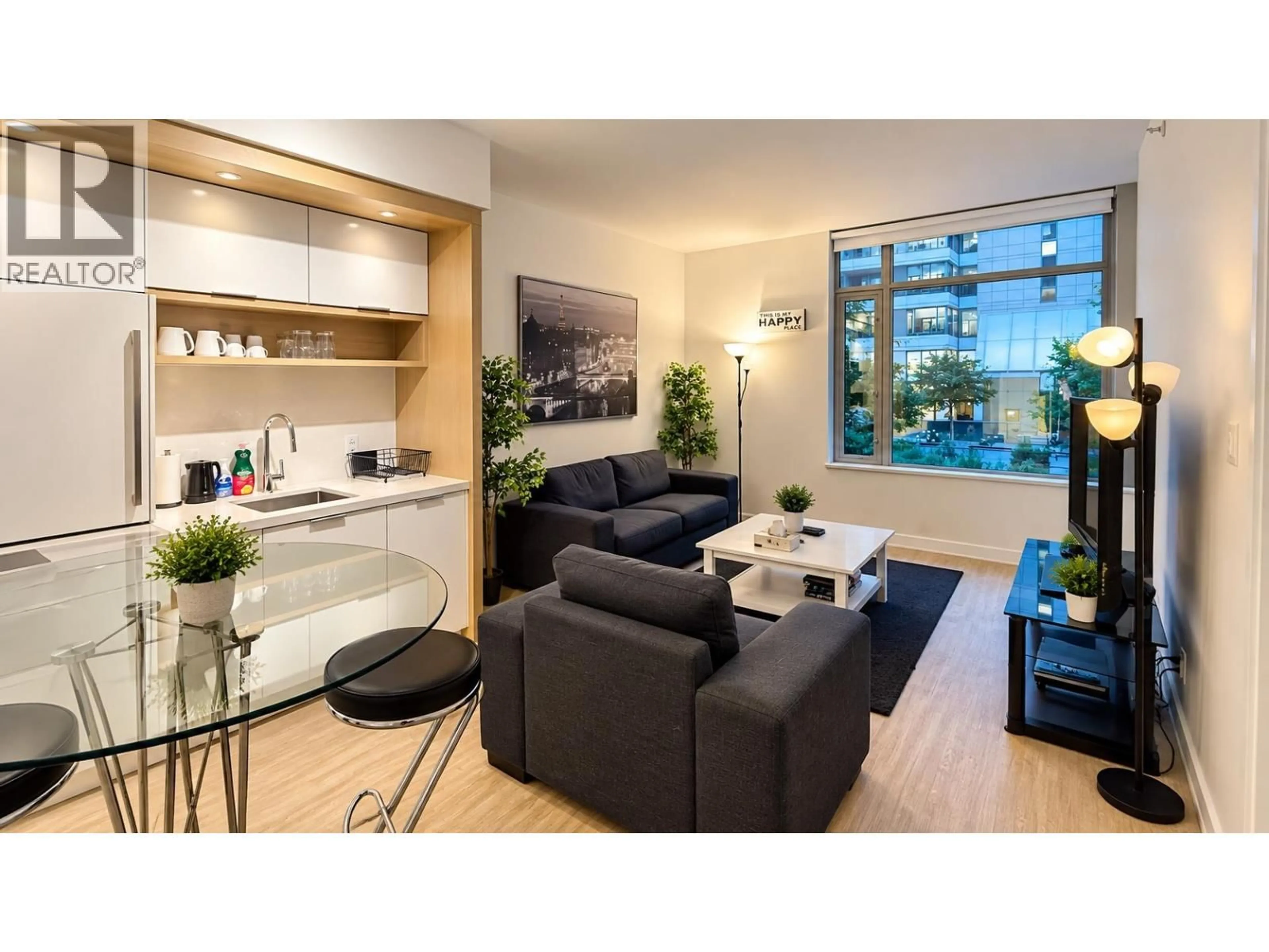 Living room with furniture, unknown for 212 - 1661 QUEBEC STREET, Vancouver British Columbia V6A0H2