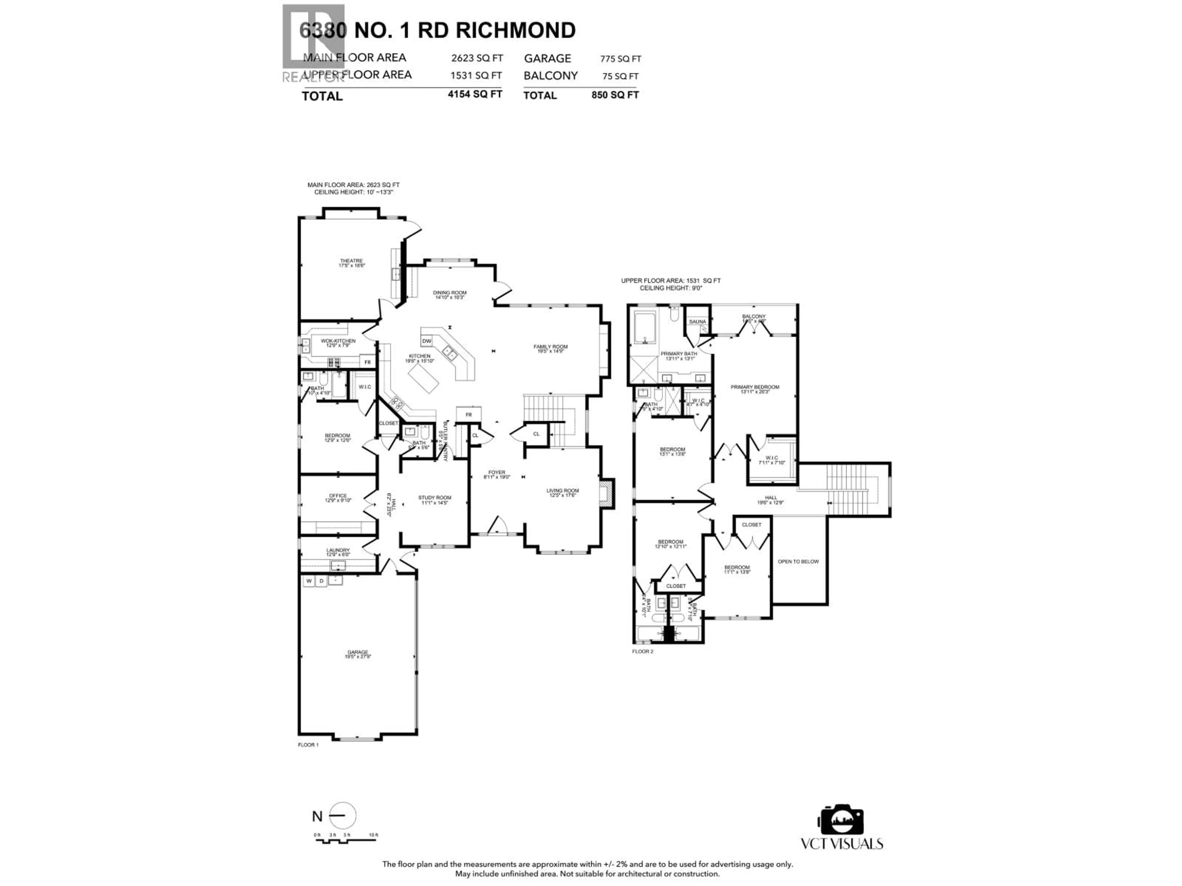 Floor plan for 6380 NO. 1 ROAD, Richmond British Columbia V7C1T3
