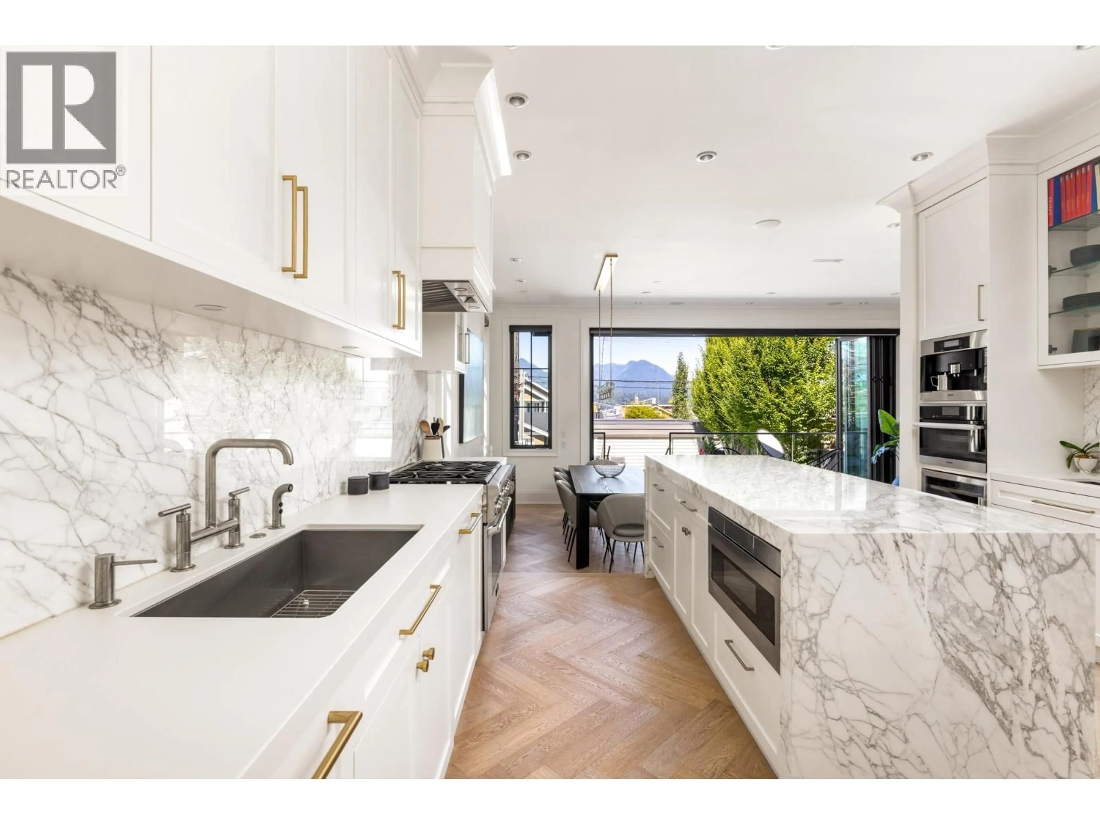 Contemporary kitchen, ceramic/tile floor for 2865 TRINITY STREET, Vancouver British Columbia V5K1E8