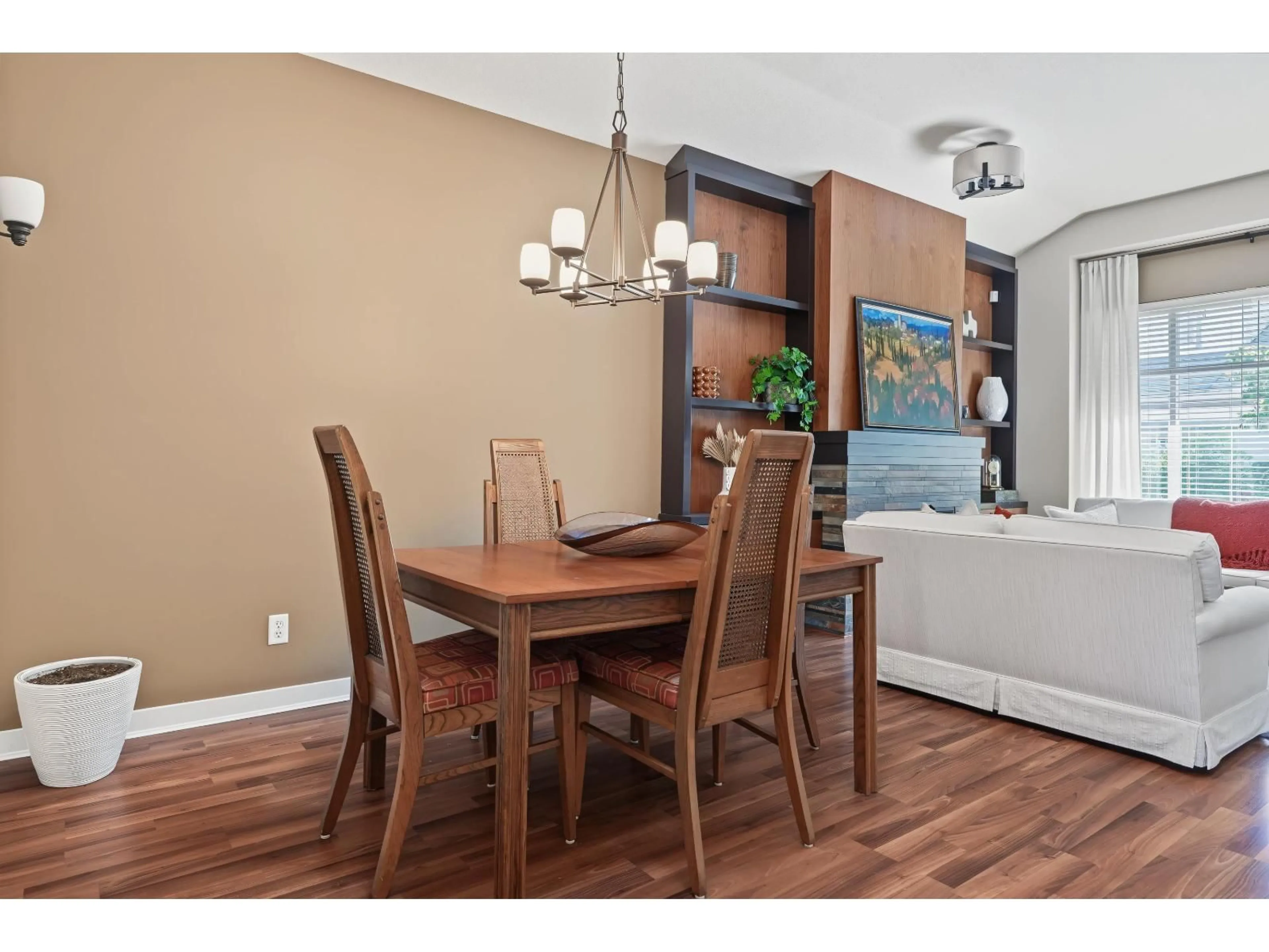 Dining room, wood/laminate floor for 35 - 15188 62A AVENUE, Surrey British Columbia V3S1W7