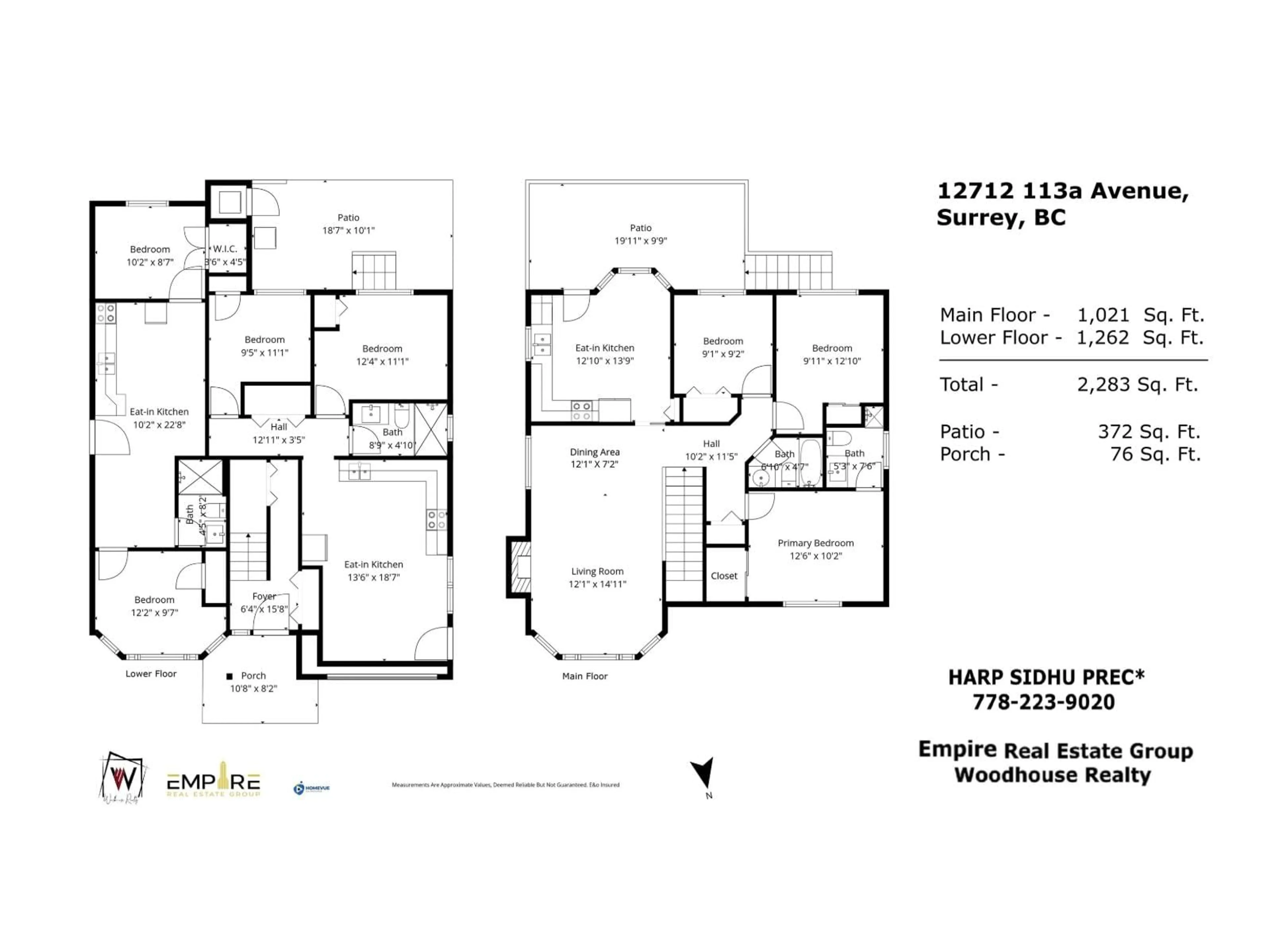 Floor plan for 12712 113A AVENUE, Surrey British Columbia V3V3M4