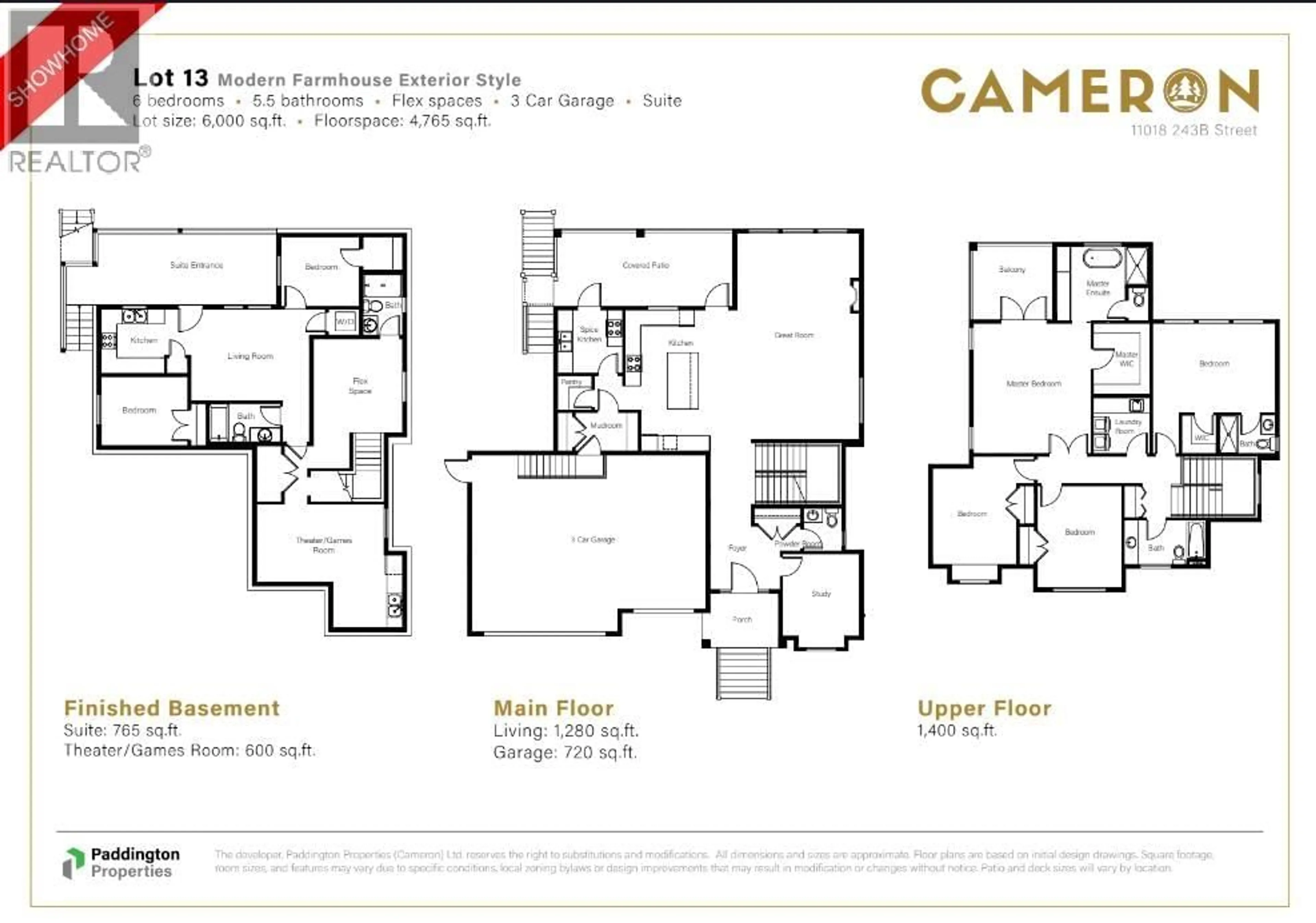 Floor plan for 11018 243B STREET, Maple Ridge British Columbia V2W1H5