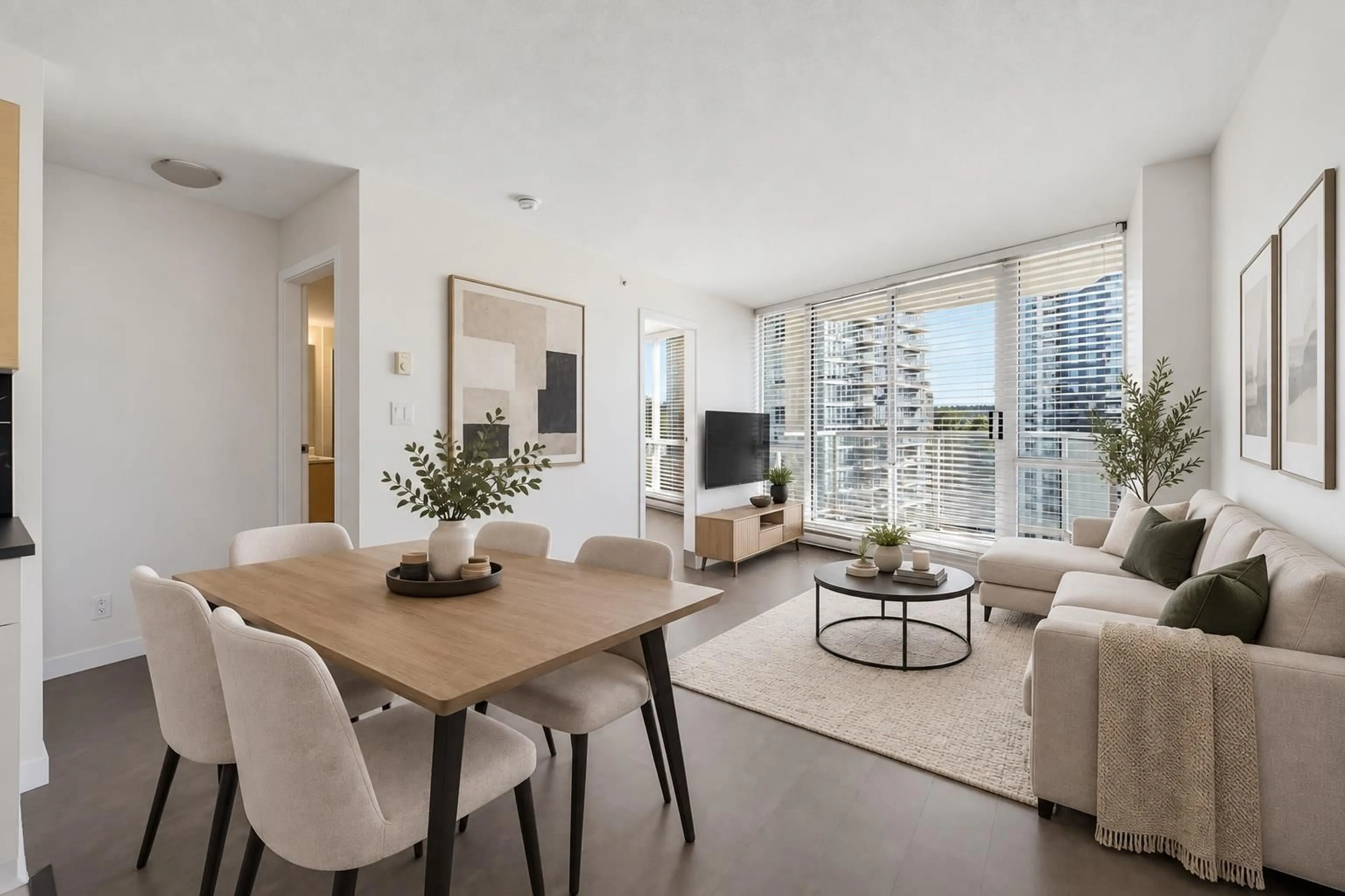 Living room with furniture, unknown for 1007 - 13618 100 AVENUE, Surrey British Columbia V3T0A8