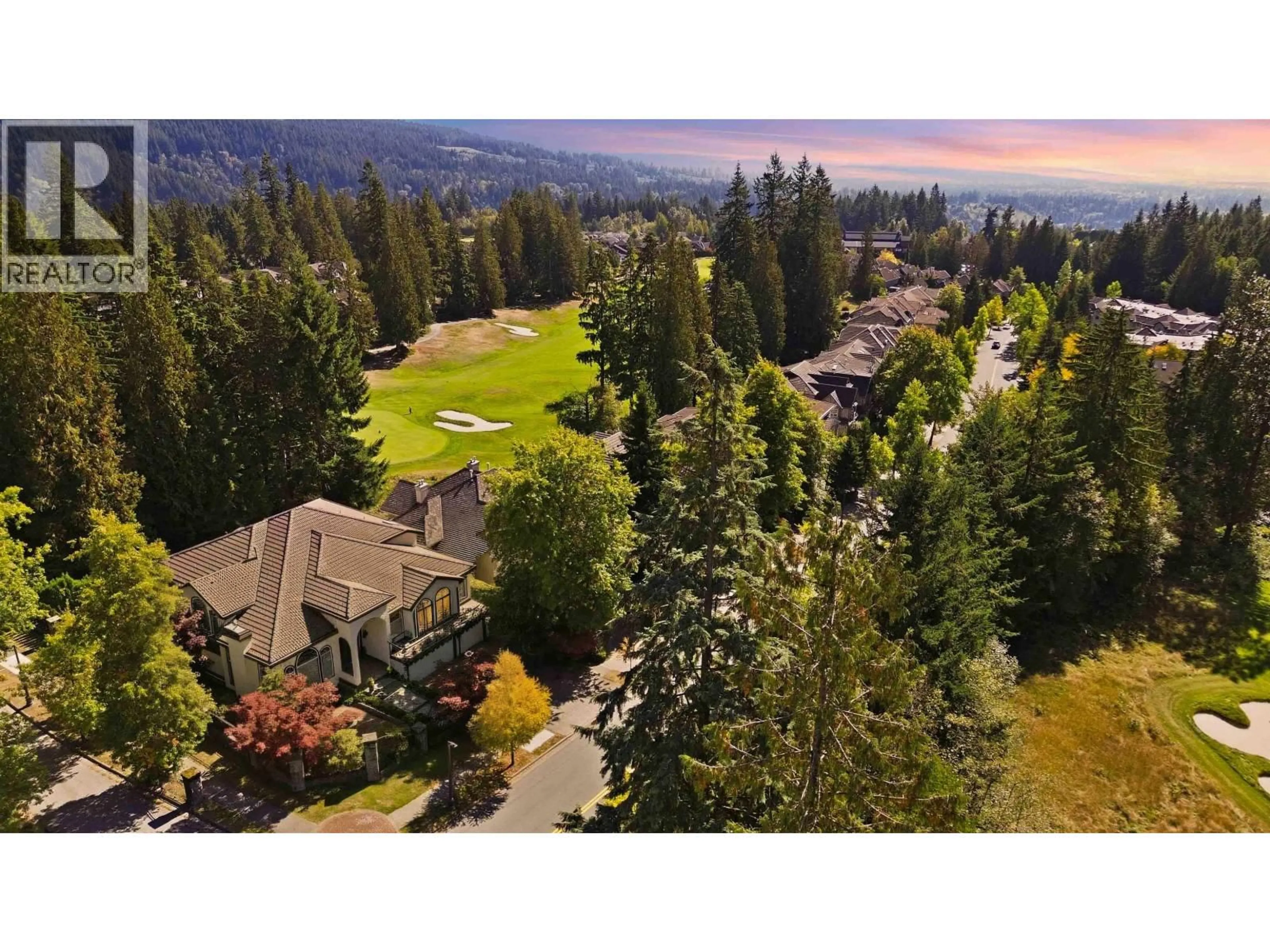 A pic from outside/outdoor area/front of a property/back of a property/a pic from drone, mountain view for 3339 PLATEAU BOULEVARD, Coquitlam British Columbia V3E3B8