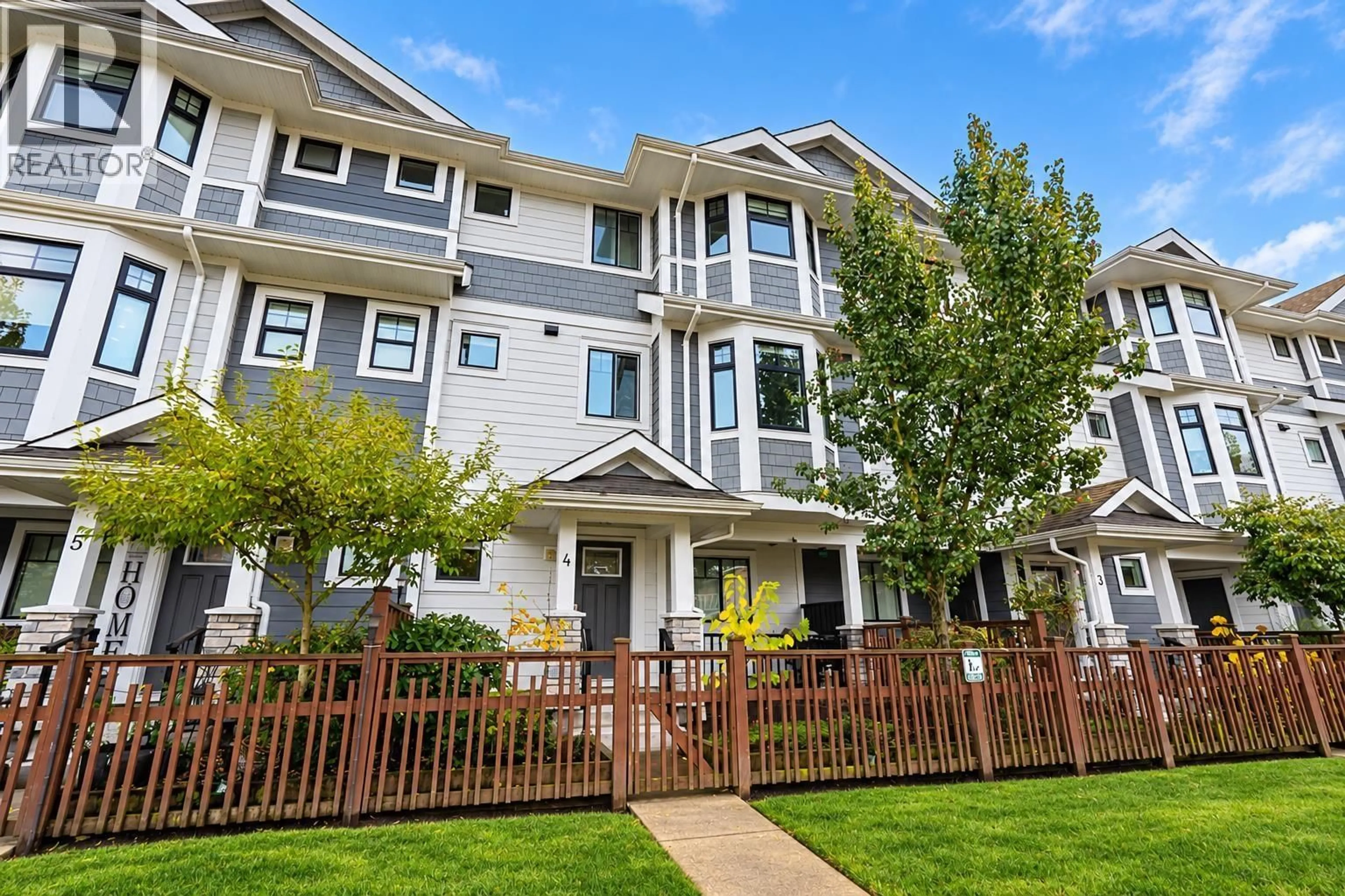 Home with vinyl exterior material, unknown for 4 - 189 WOOD STREET, New Westminster British Columbia V3M0L7