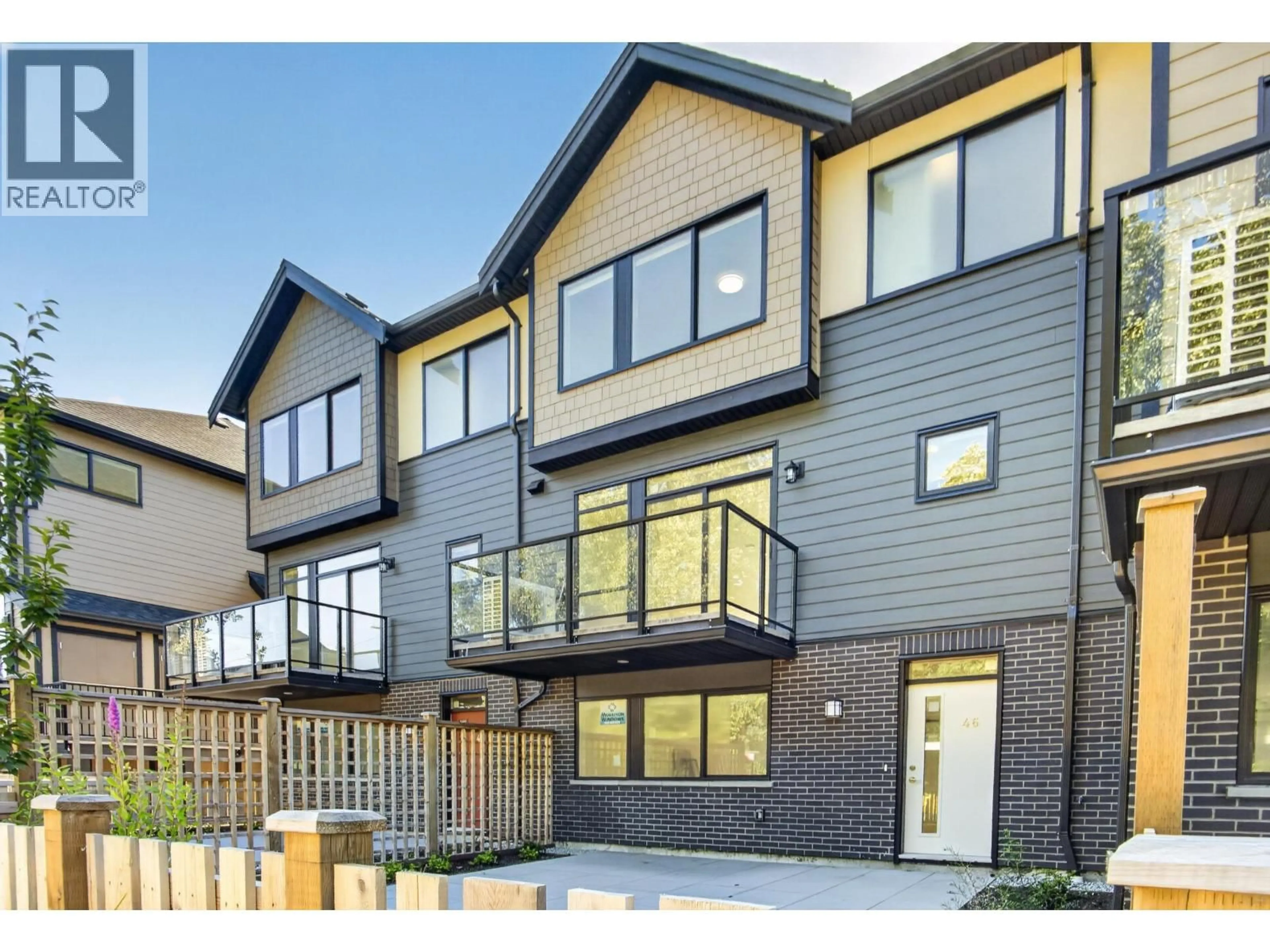 Home with brick exterior material, unknown for 46 - 4337 BOUNDARY ROAD, Richmond British Columbia V6V1S8