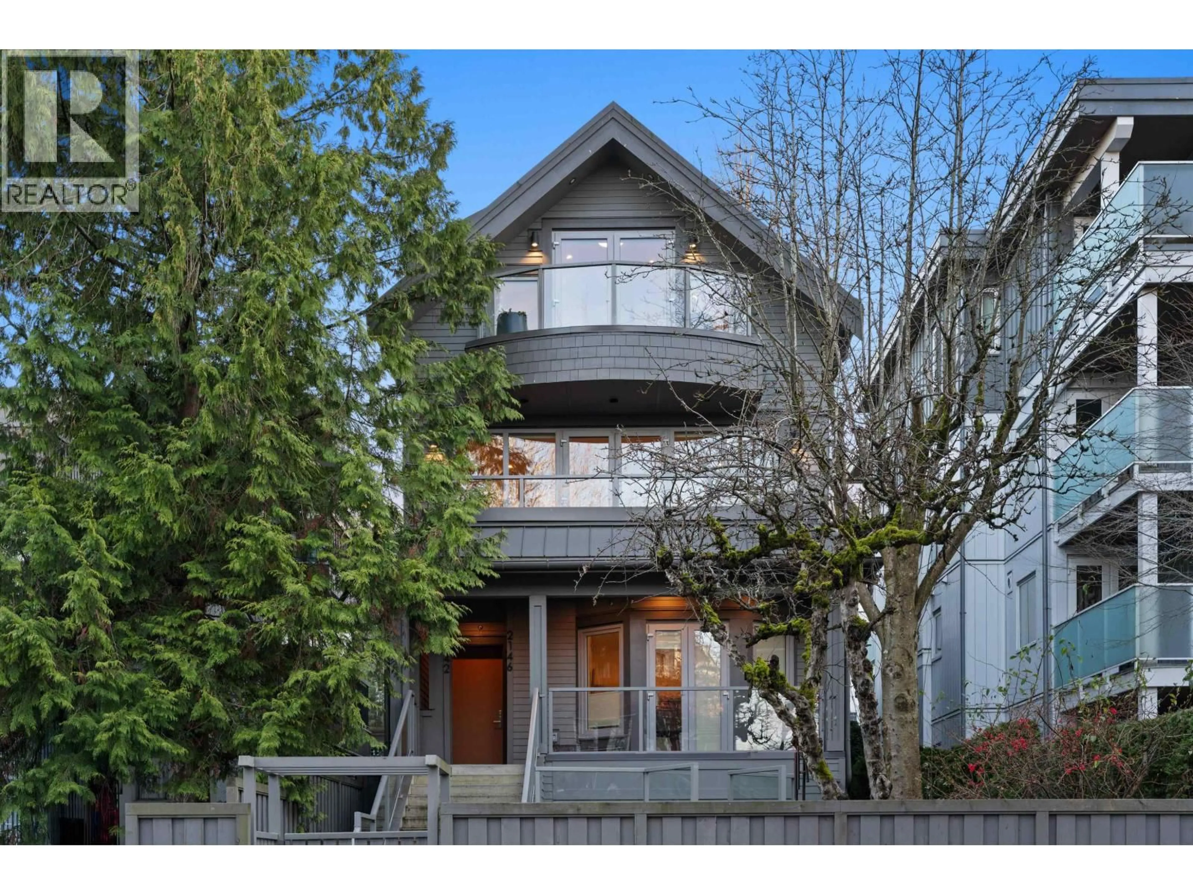 Home with vinyl exterior material, street for 2142 1ST AVENUE, Vancouver British Columbia V6K1E8