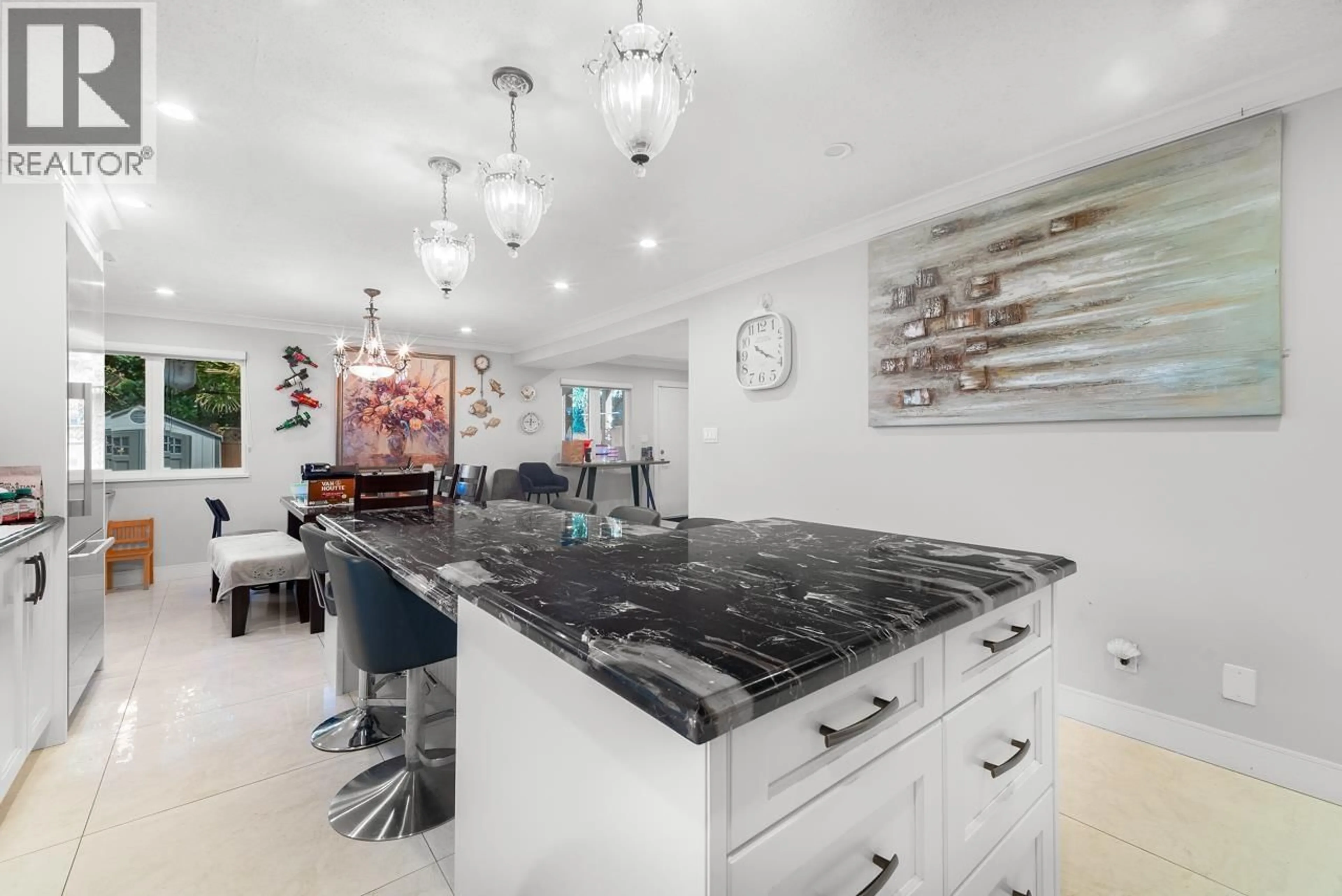 Contemporary kitchen, ceramic/tile floor for 3191 CHATHAM STREET, Richmond British Columbia V7E6B8