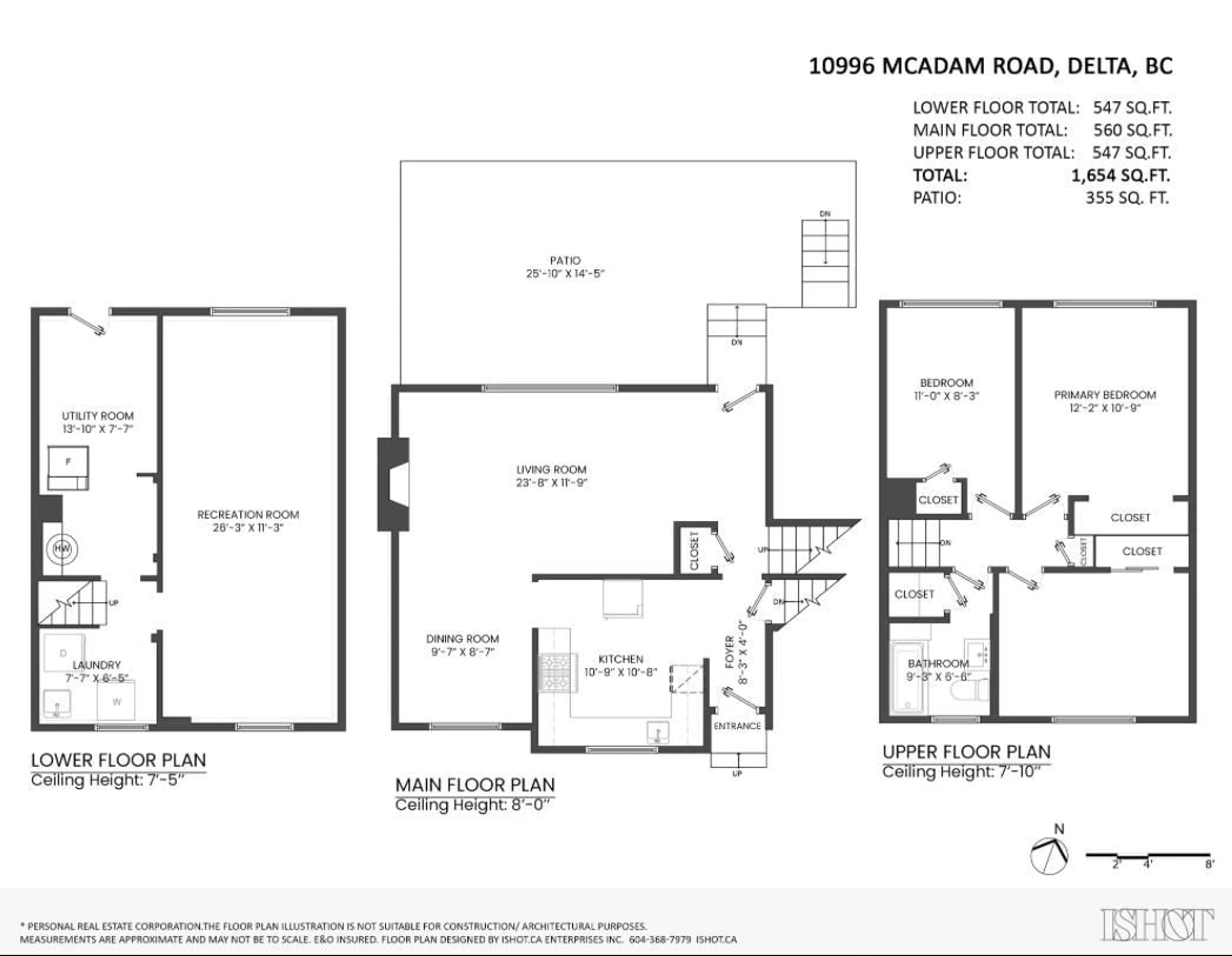 Floor plan for 10996 MCADAM ROAD, Delta British Columbia V4C3E8