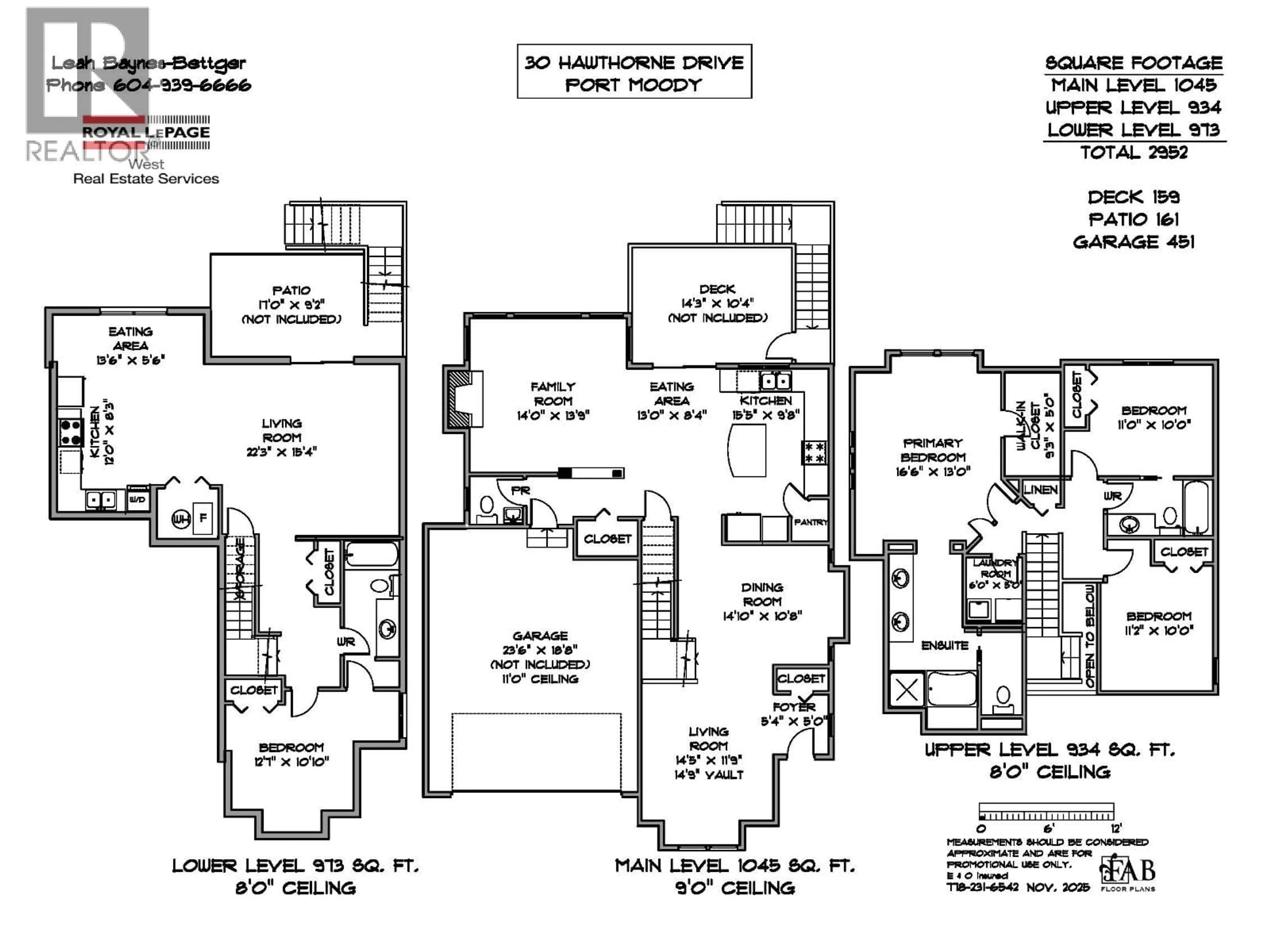 Floor plan for 30 HAWTHORN DRIVE, Port Moody British Columbia V3H0A4