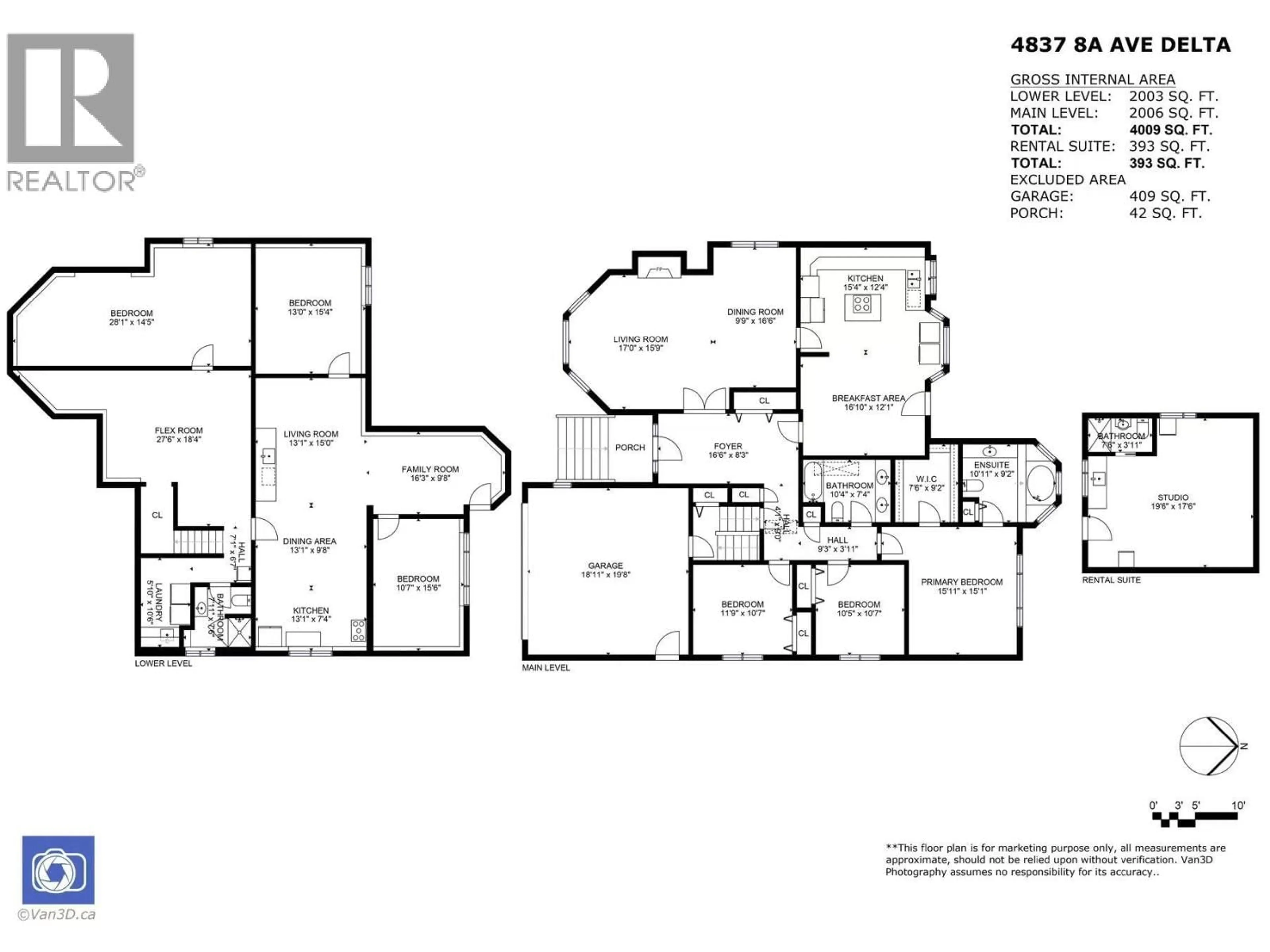 Floor plan for 4837 8A AVENUE, Delta British Columbia V4M1S8