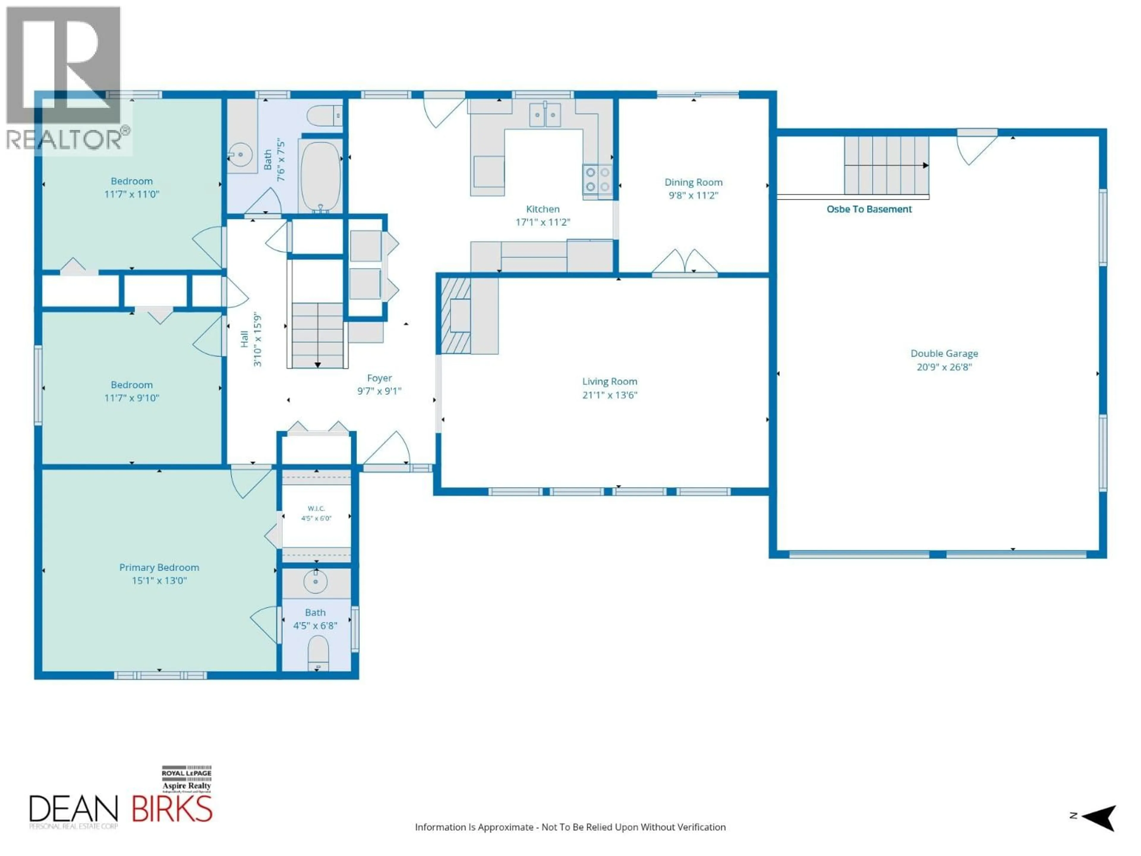 Floor plan for 7918 MELBOURNE PLACE, Prince George British Columbia V2N3V5