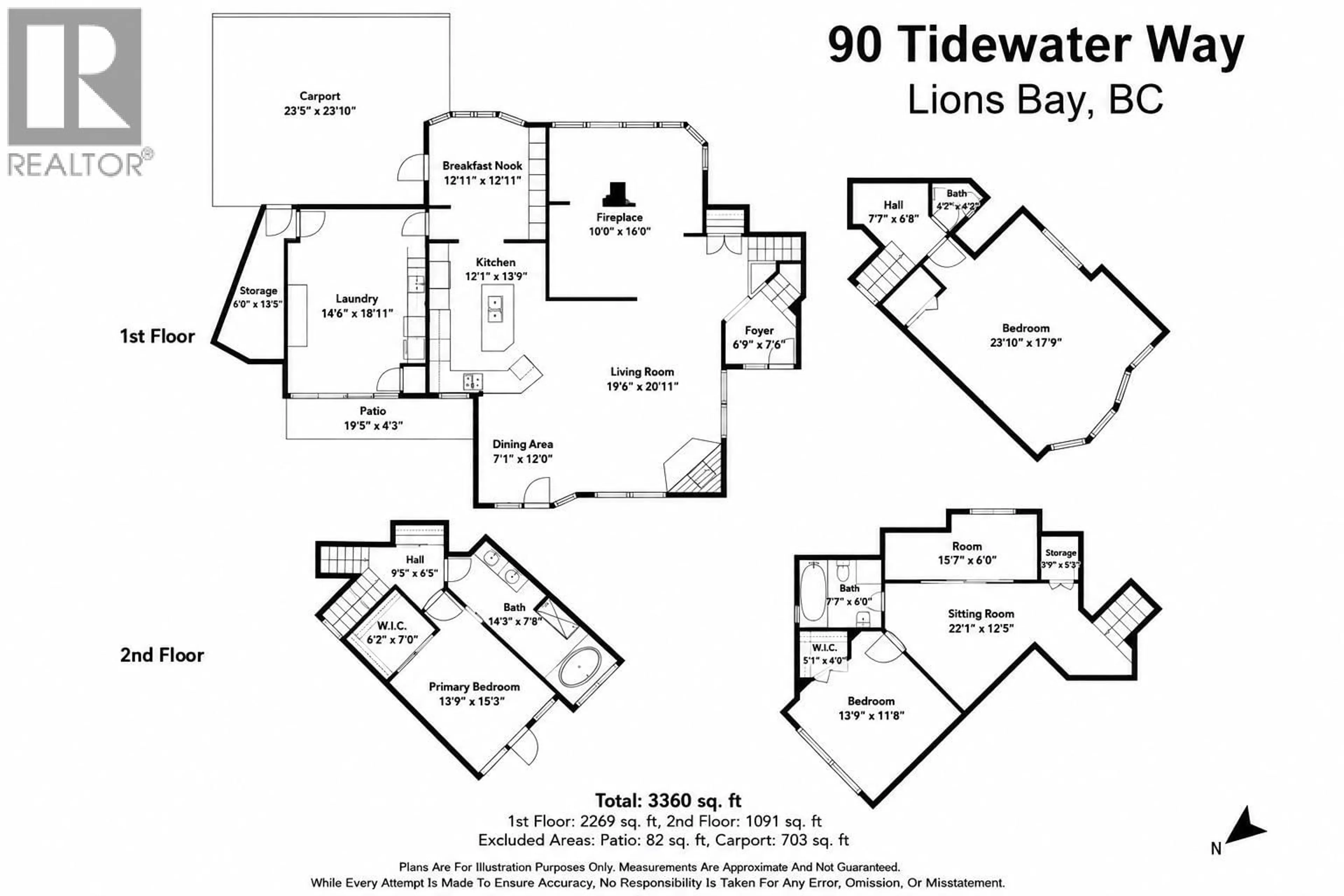 Floor plan for 90 TIDEWATER WAY, Lions Bay British Columbia V0N2E0