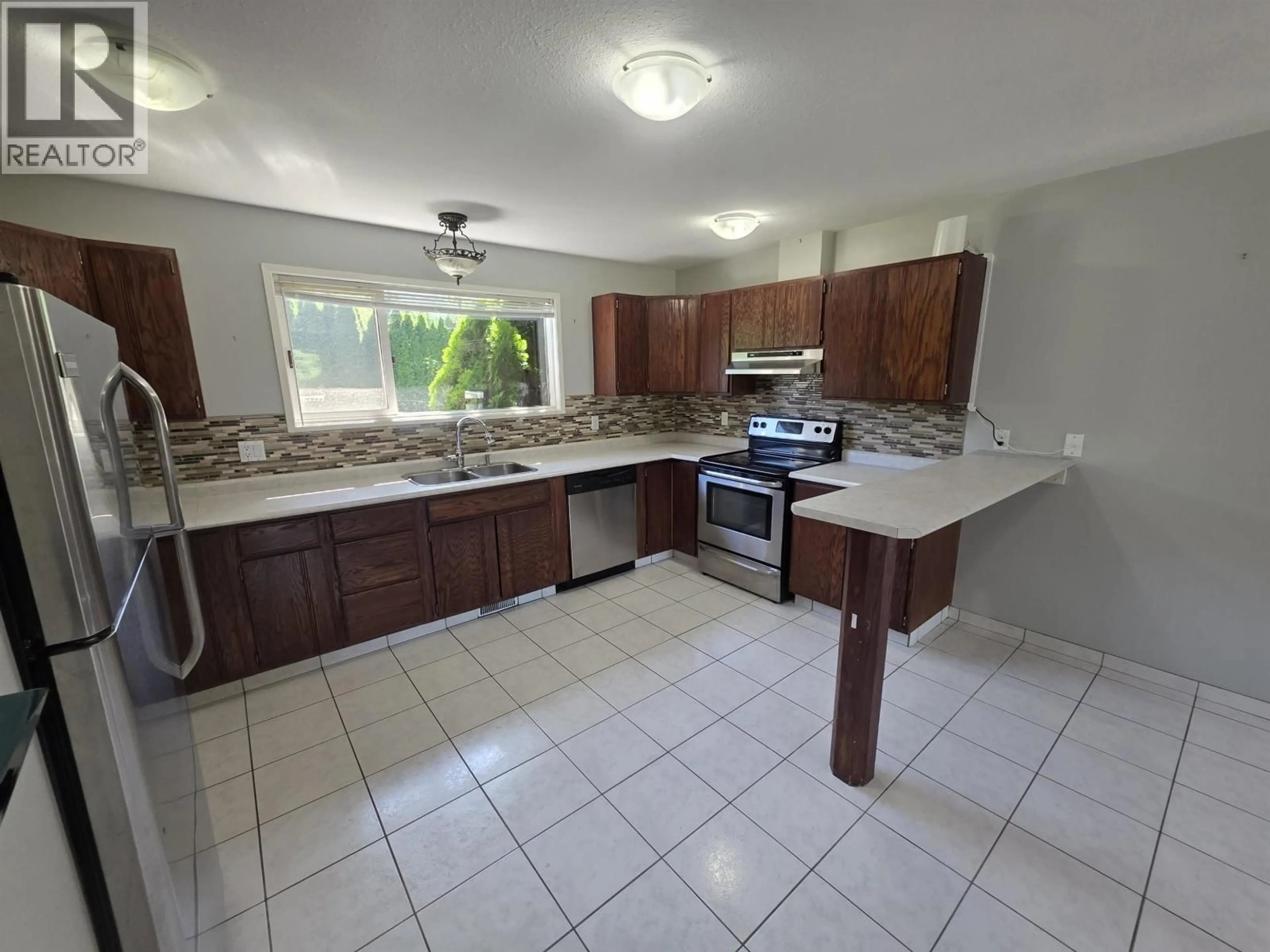 Open concept kitchen, ceramic/tile floor for 2421 KROYER STREET, Terrace British Columbia V8G0G2