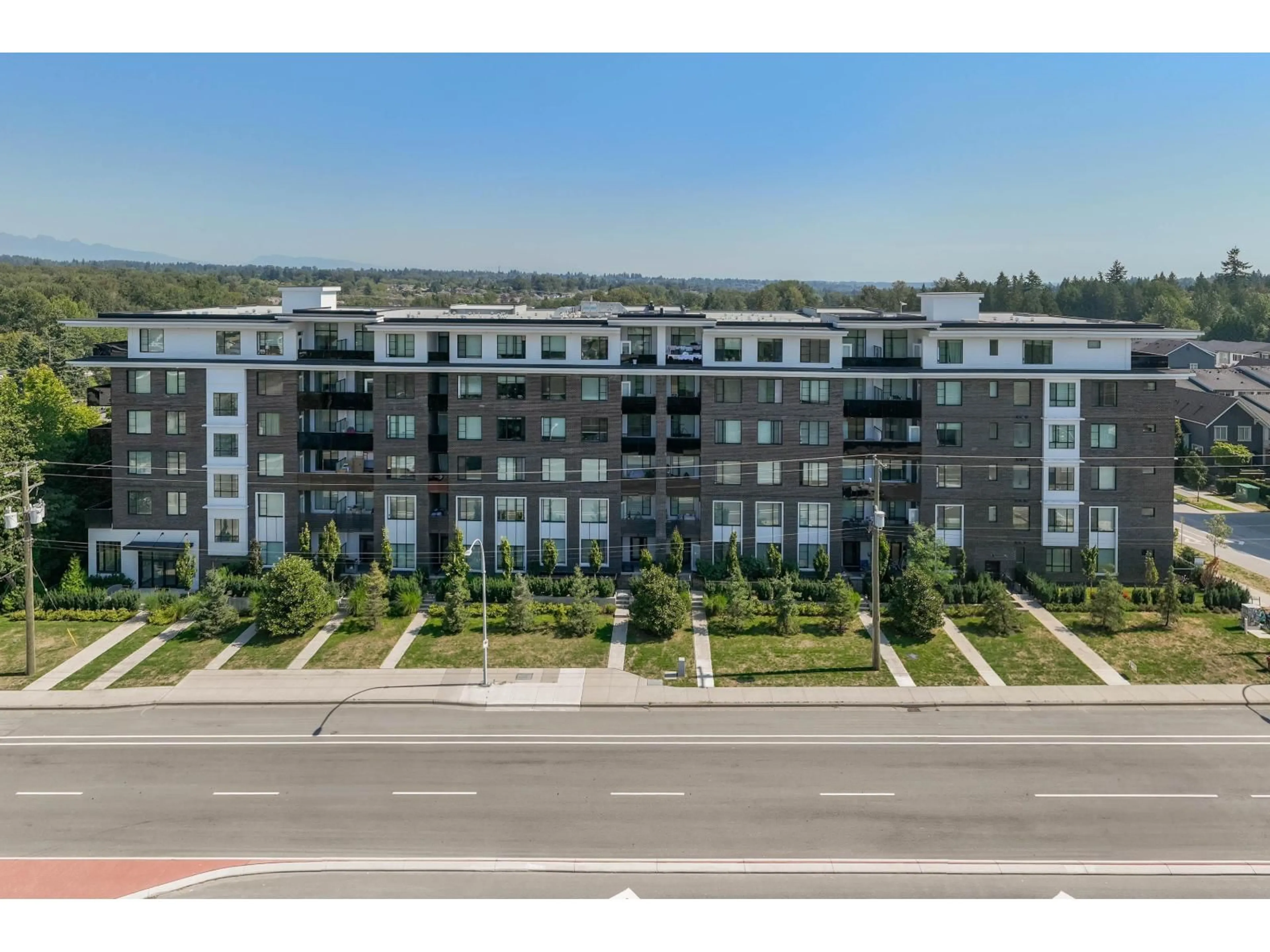 A pic from outside/outdoor area/front of a property/back of a property/a pic from drone, unknown for 401 - 13623 81A AVENUE, Surrey British Columbia V3W3N7