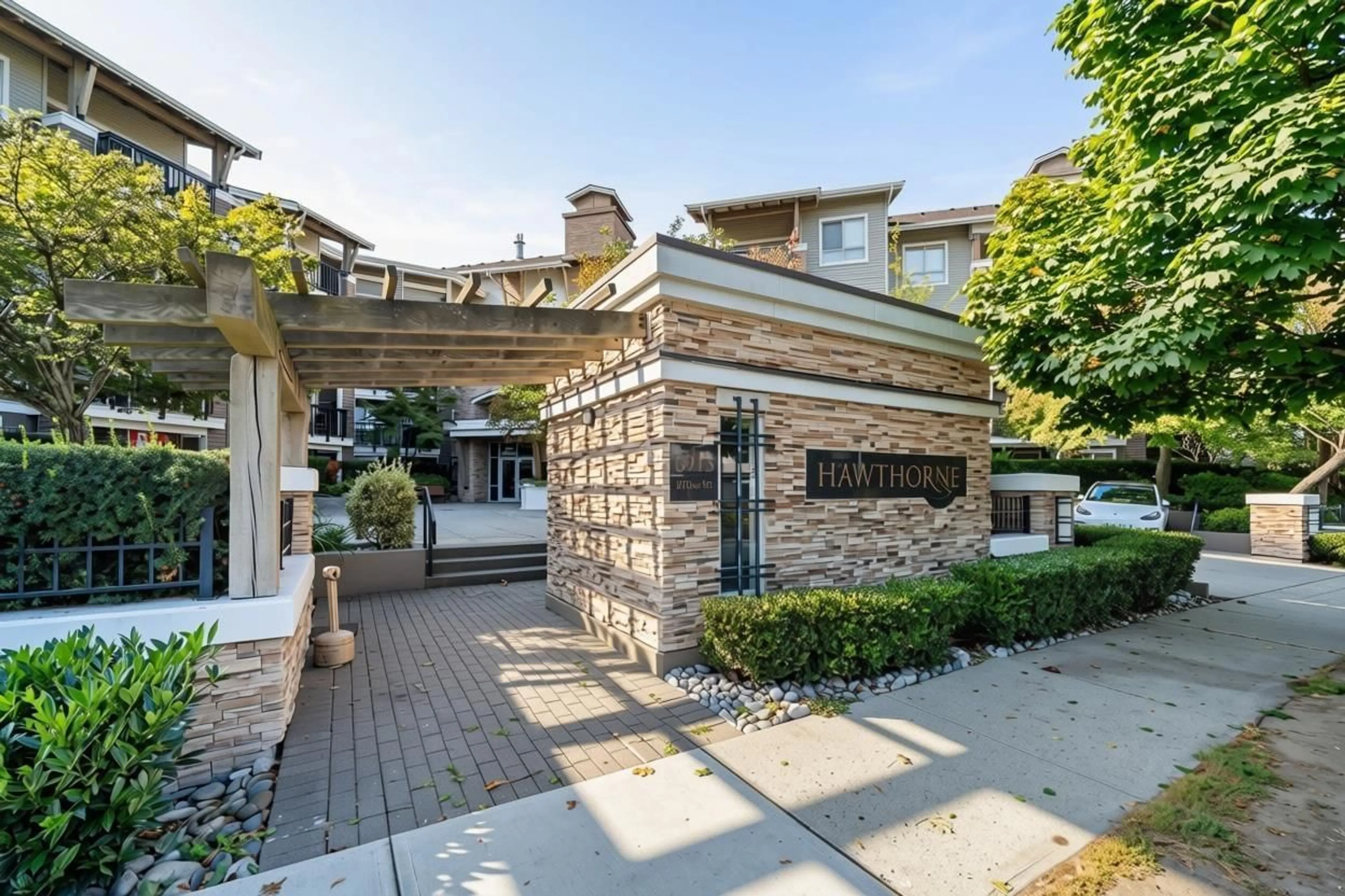 Patio, street for 312 - 8915 202 STREET, Langley British Columbia V1M0B5
