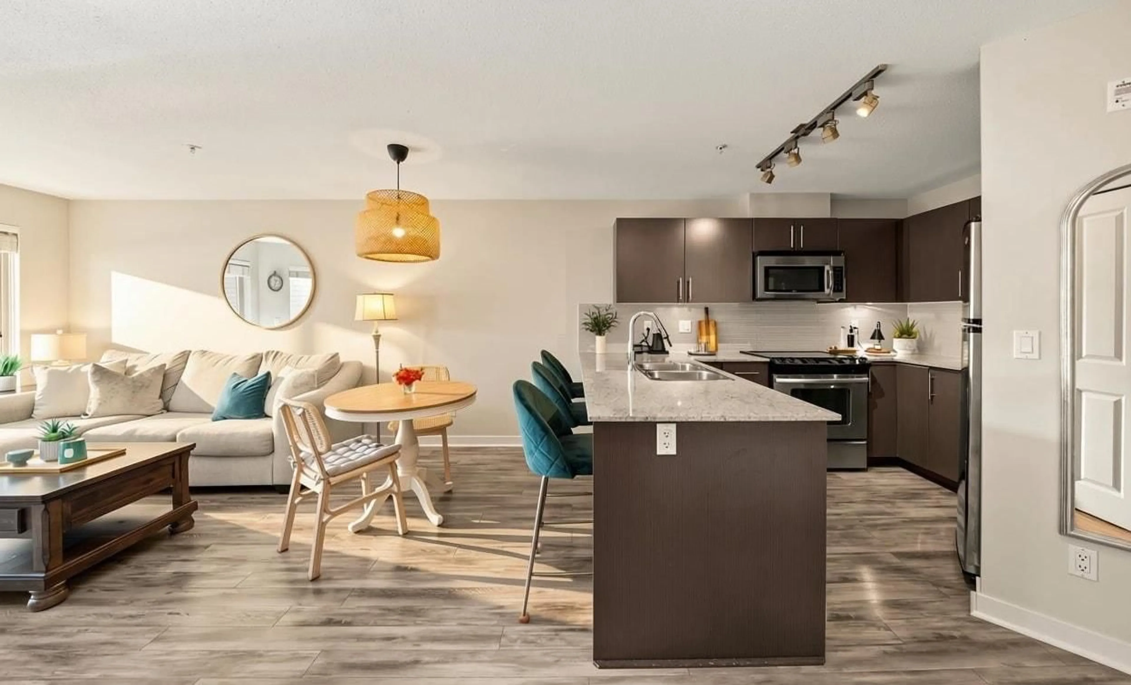 Open concept kitchen, unknown for 312 - 8915 202 STREET, Langley British Columbia V1M0B5