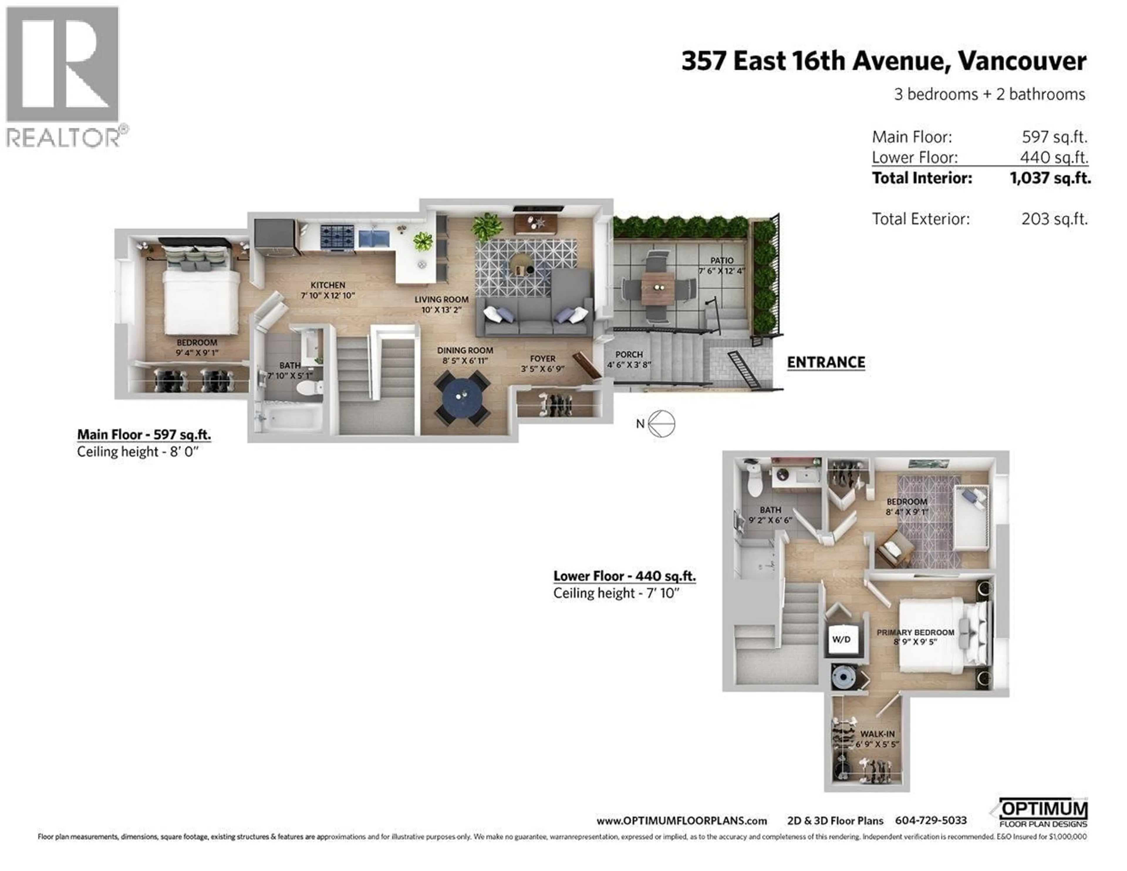 Floor plan for 357 16TH AVENUE, Vancouver British Columbia V5T2T7
