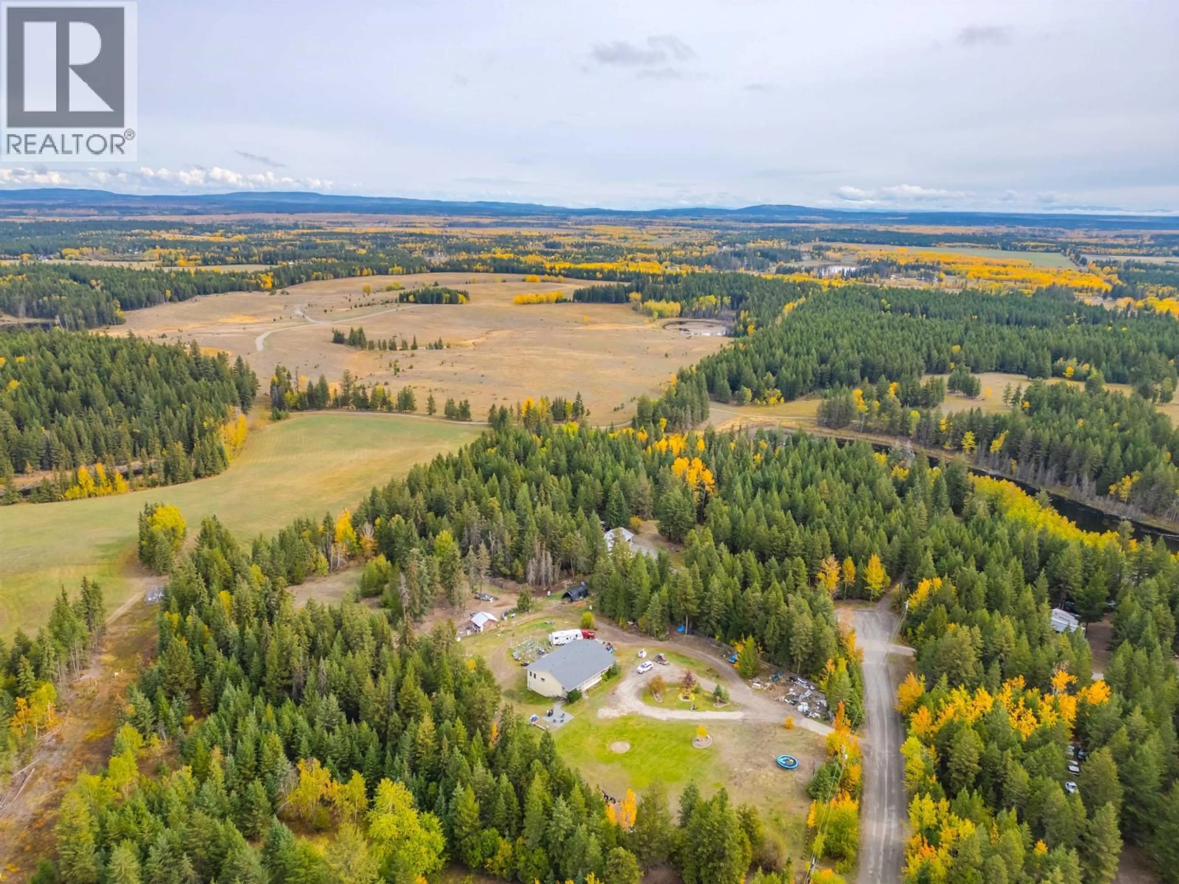 A pic from outside/outdoor area/front of a property/back of a property/a pic from drone, forest/trees view for 1761 KOPEKA PLACE, Williams Lake British Columbia V2G5B4