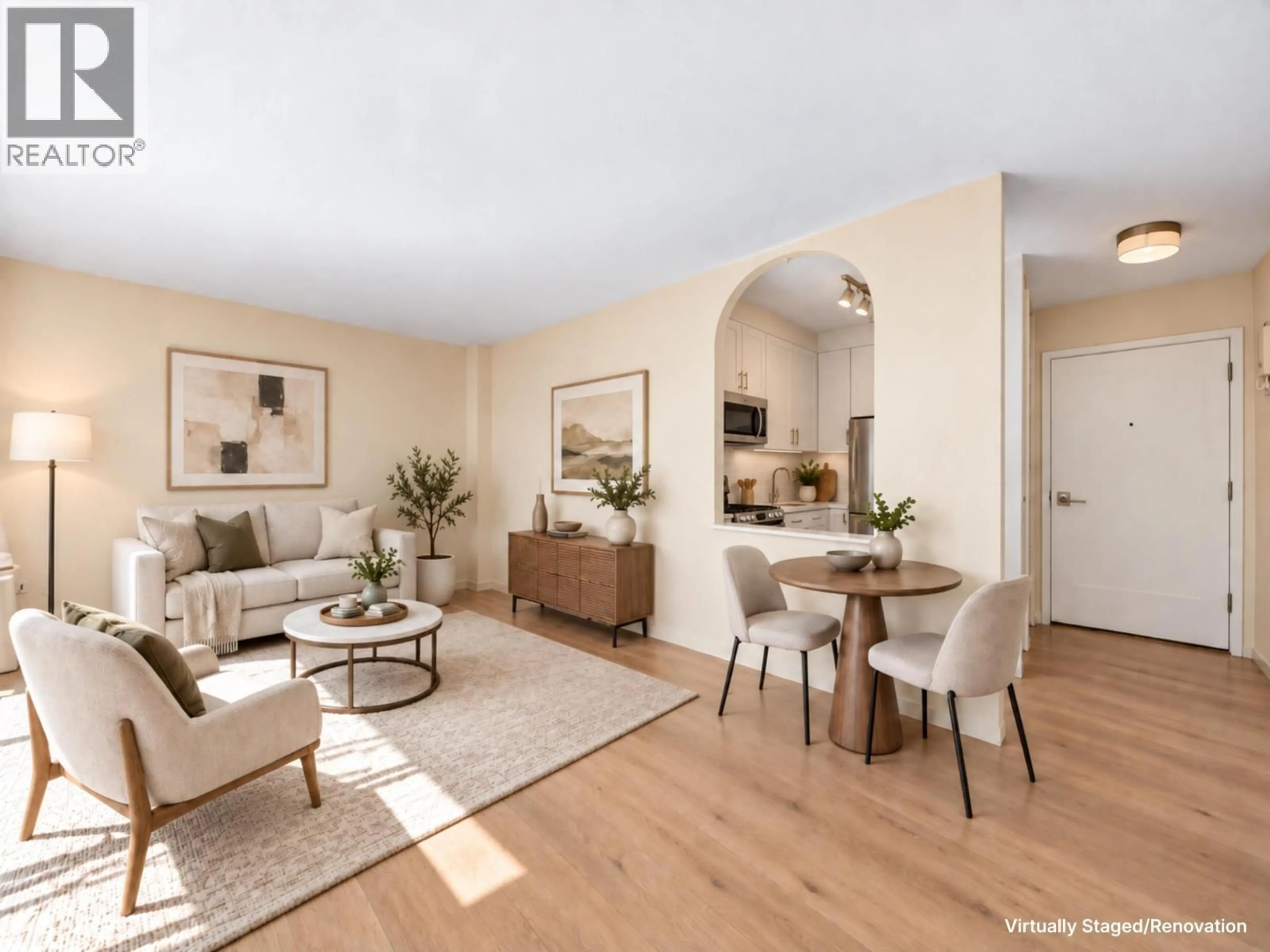 Living room with furniture, unknown for 906 - 1251 CARDERO STREET, Vancouver British Columbia V6G2H9