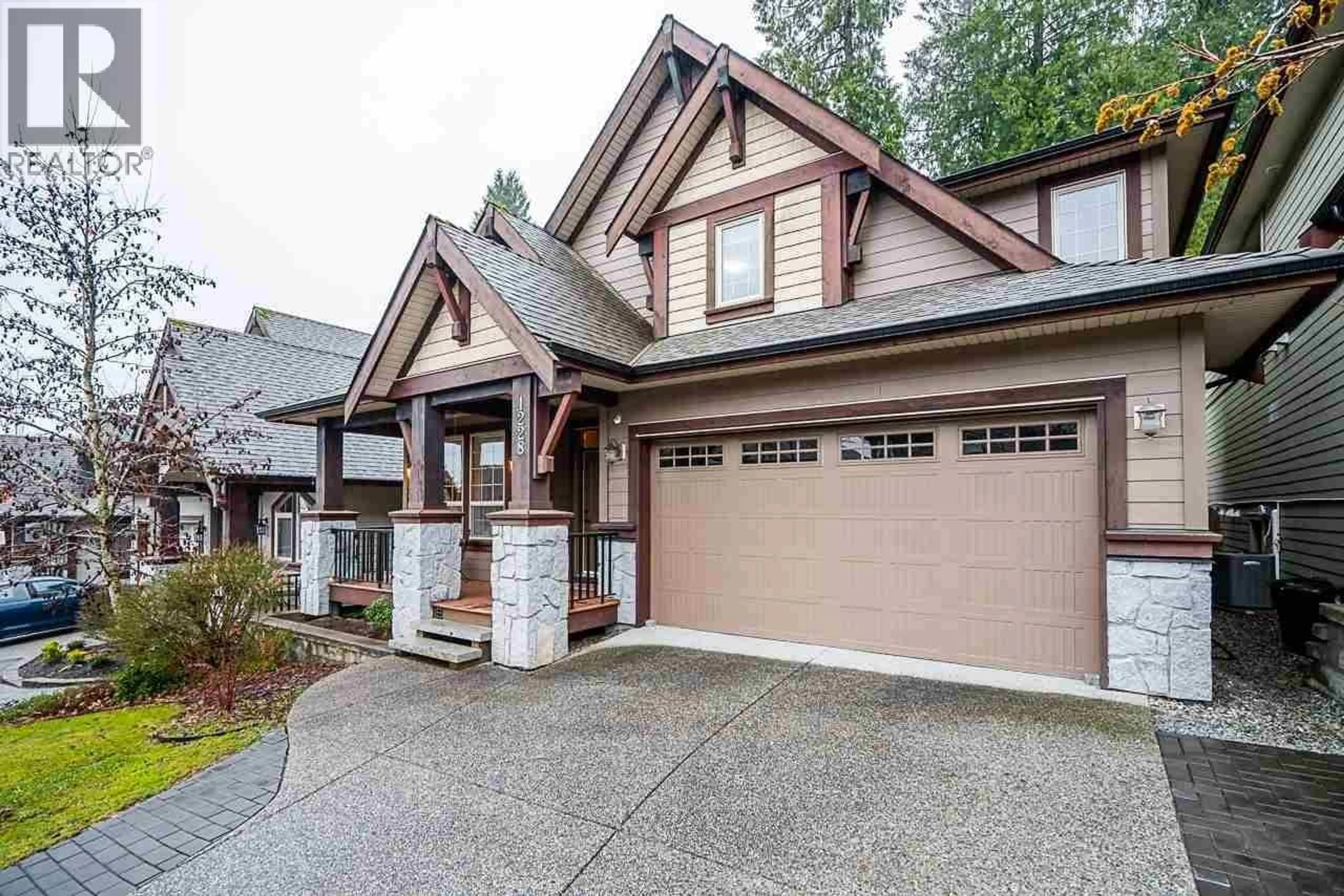 Home with brick exterior material, street for 1228 BURKEMONT PLACE, Coquitlam British Columbia V3B0E8