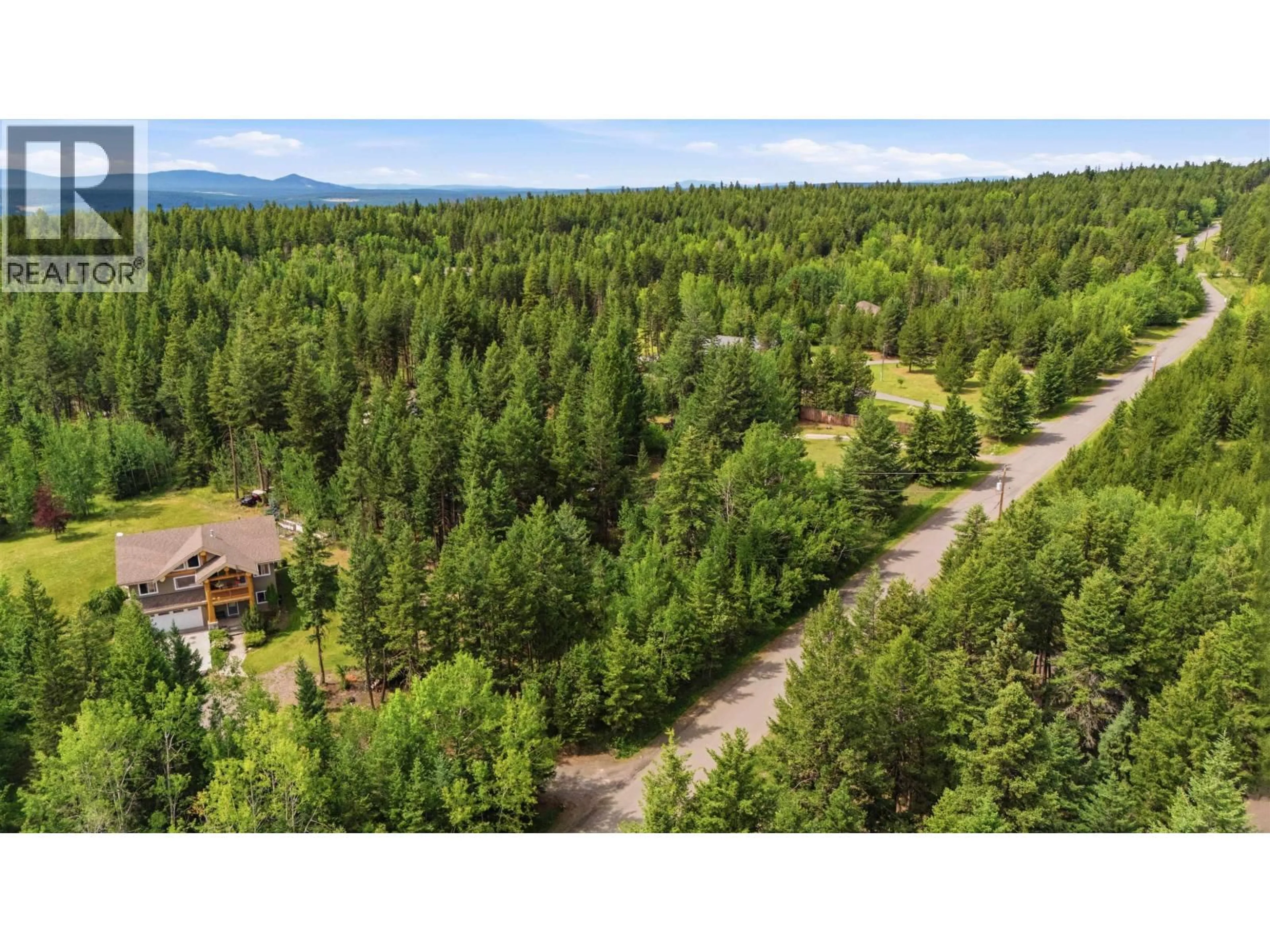 A pic from outside/outdoor area/front of a property/back of a property/a pic from drone, forest/trees view for 1898 ROSS ROAD, Williams Lake British Columbia V2G5B3