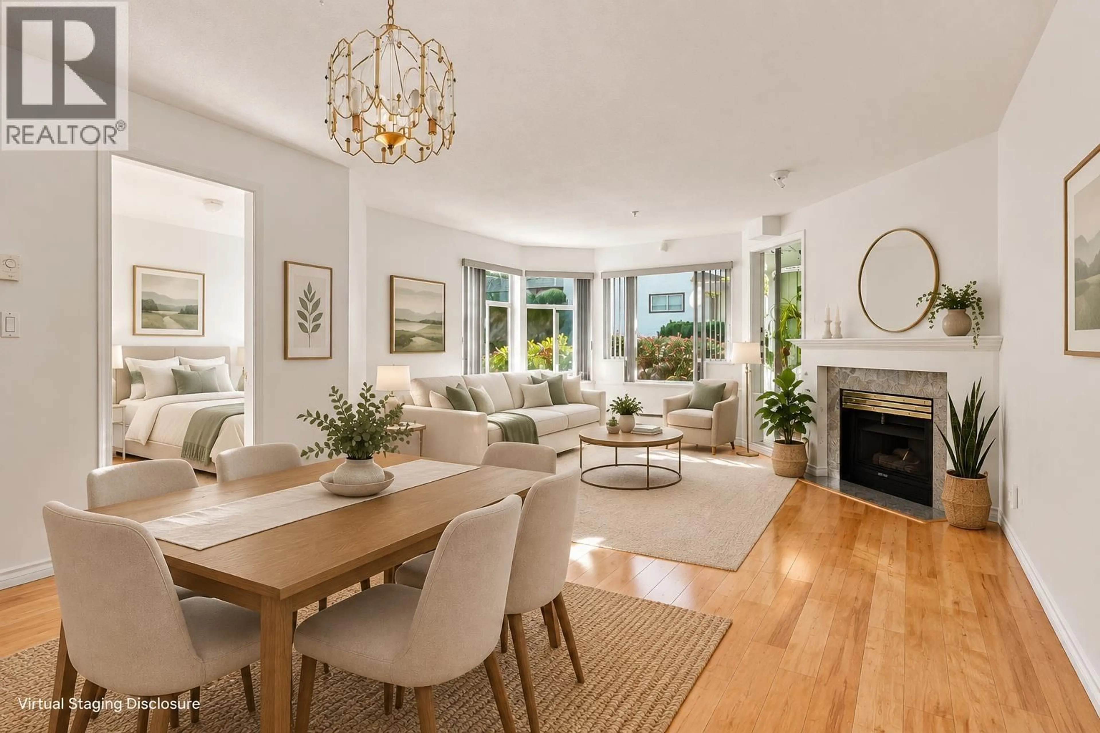 Living room with furniture, unknown for 207 - 3638 RAE AVENUE, Vancouver British Columbia V5R2P5
