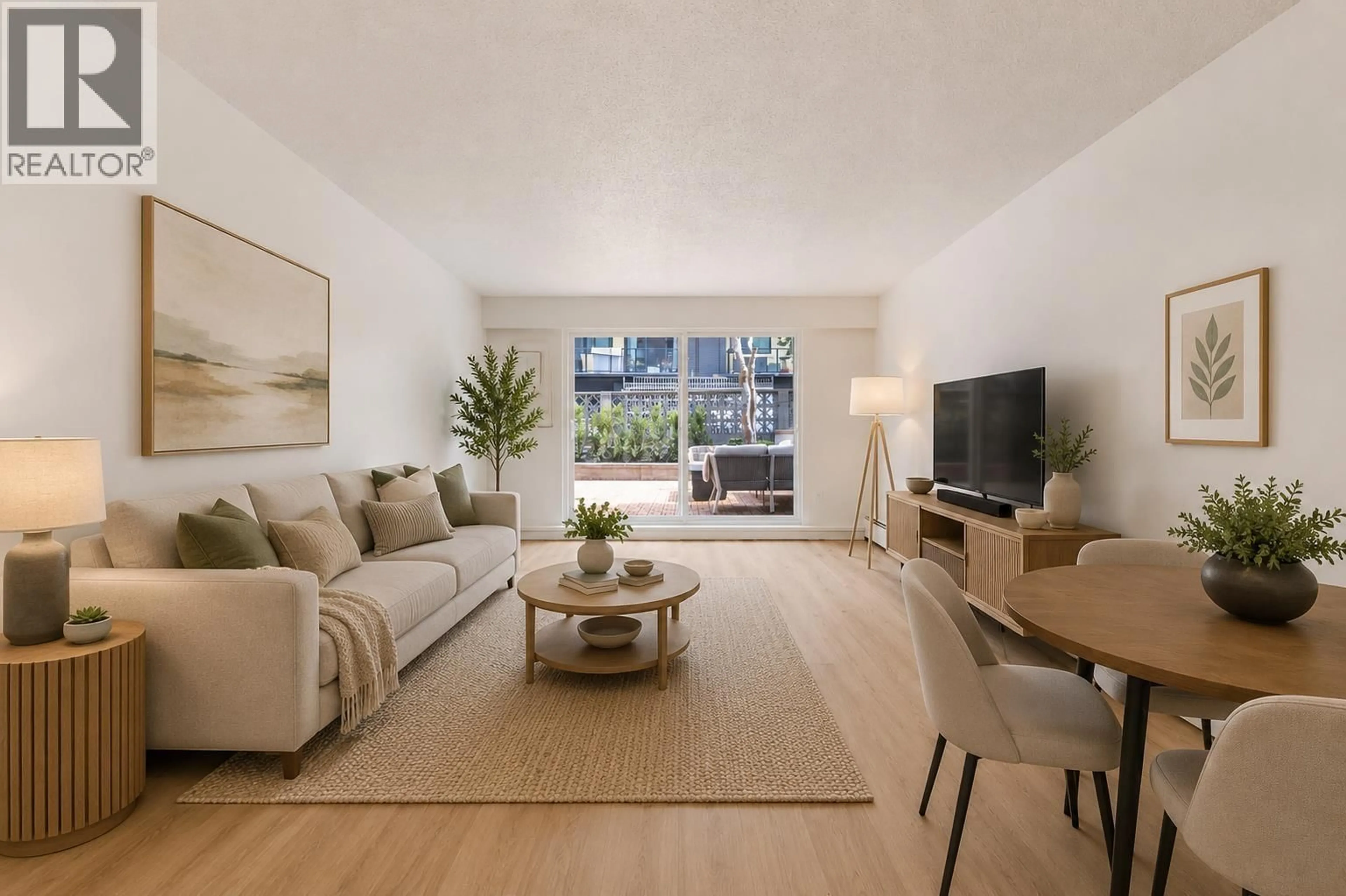 Living room with furniture, unknown for 102 - 270 3RD STREET, North Vancouver British Columbia V7M1G1