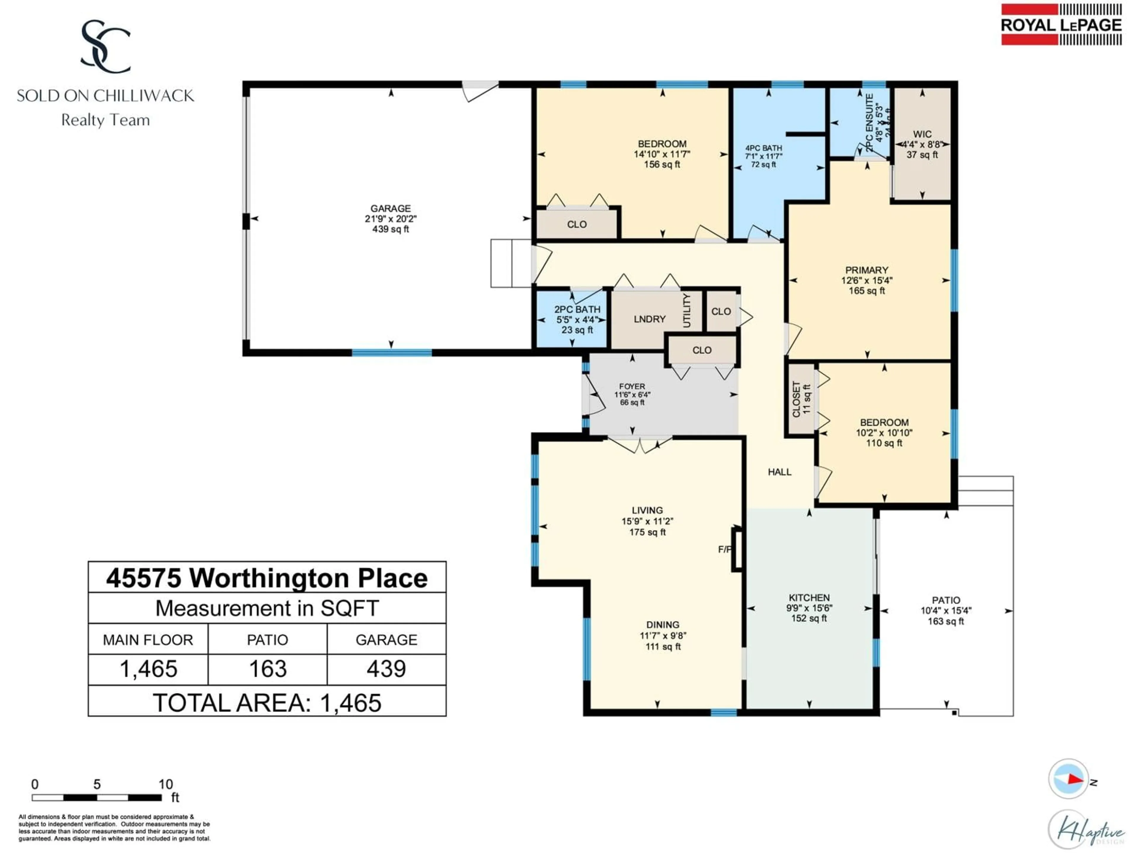 Floor plan for 45575 WORTHINGTON PLACE, Chilliwack British Columbia V2R1N6
